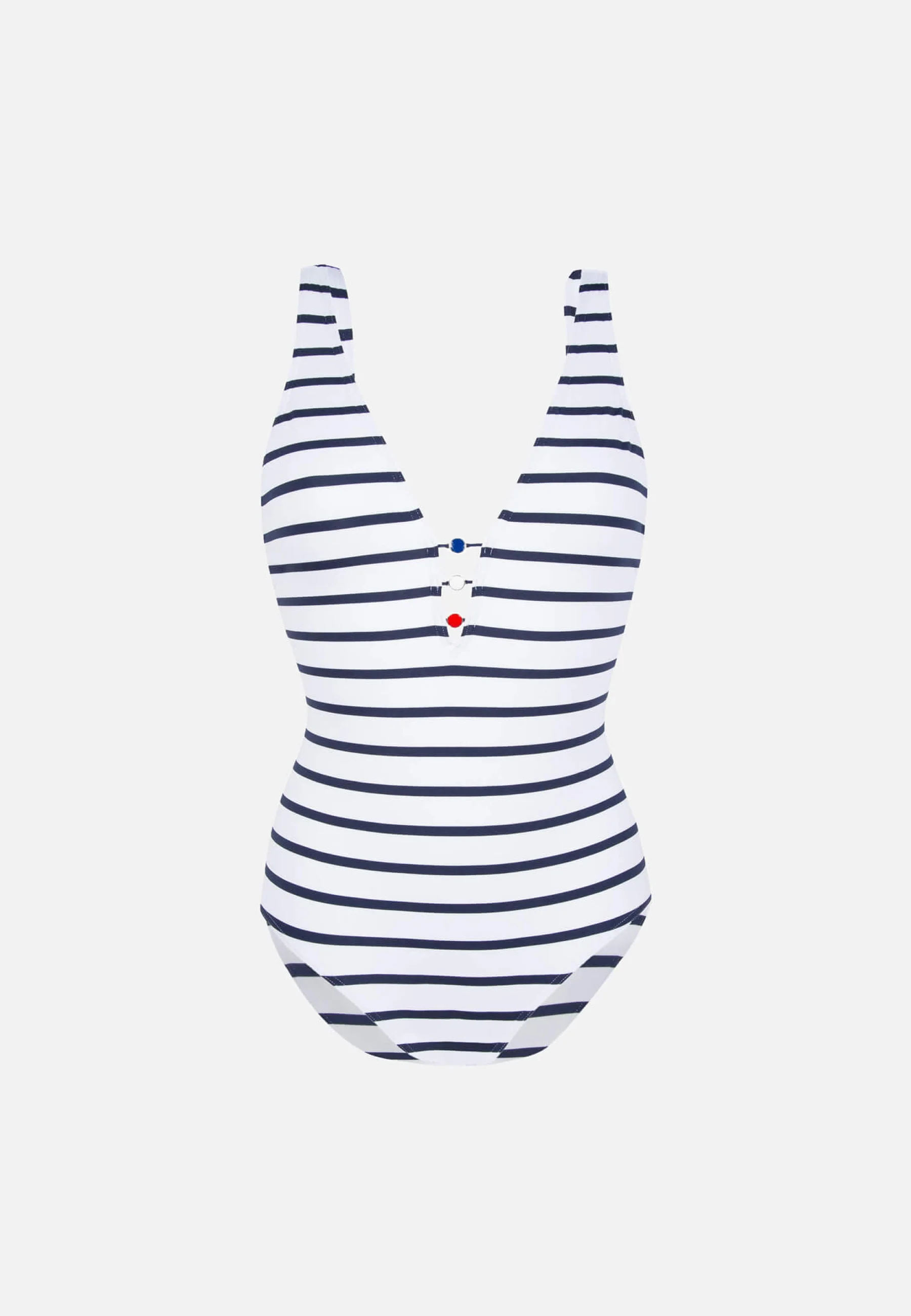 Maillot de bain une pièce en polyamide - Atlantis Marinière - Image 3