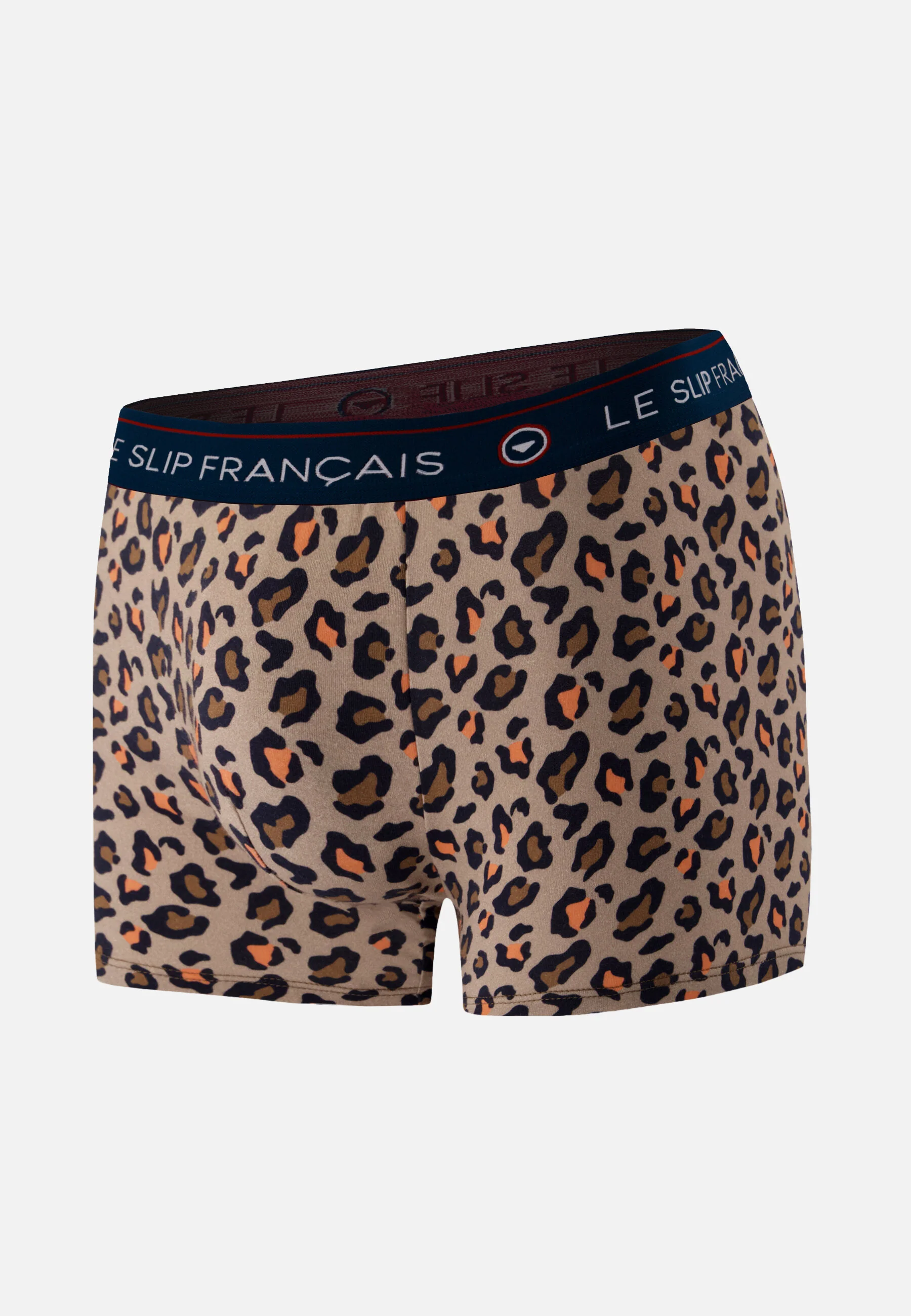 Boxer à motif léopard en coton - Redoutable Léopard