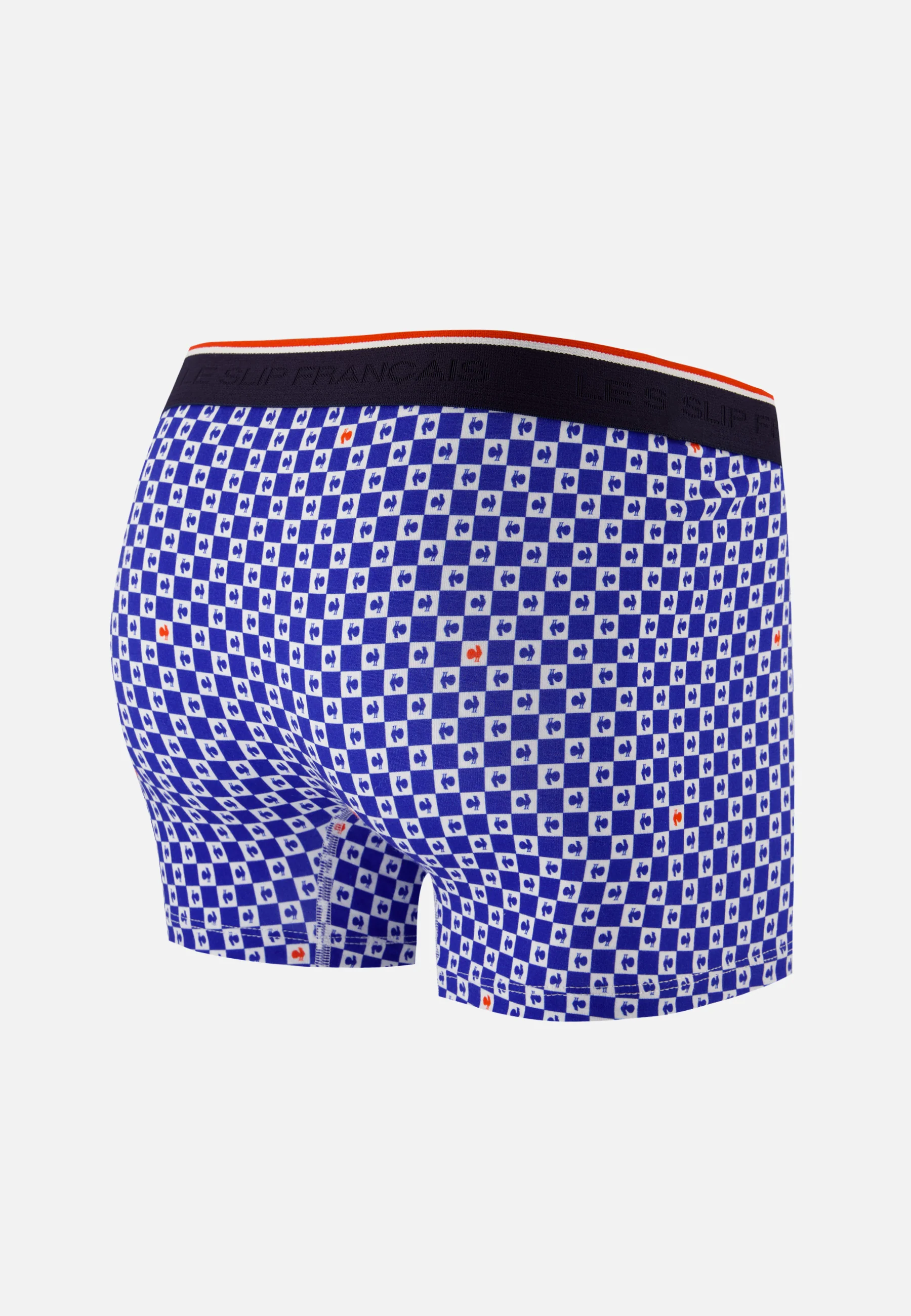 Boxer en coton - Marius Damier Indigo France Rugby - Image 7