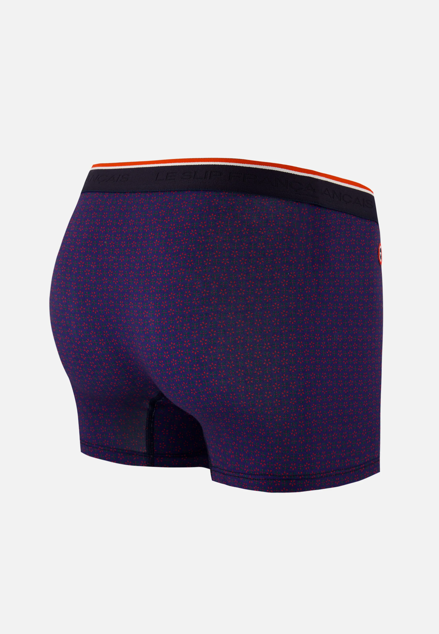 Boxer imprimé indigo en coton - Marius Kdo Indigo - Image 5
