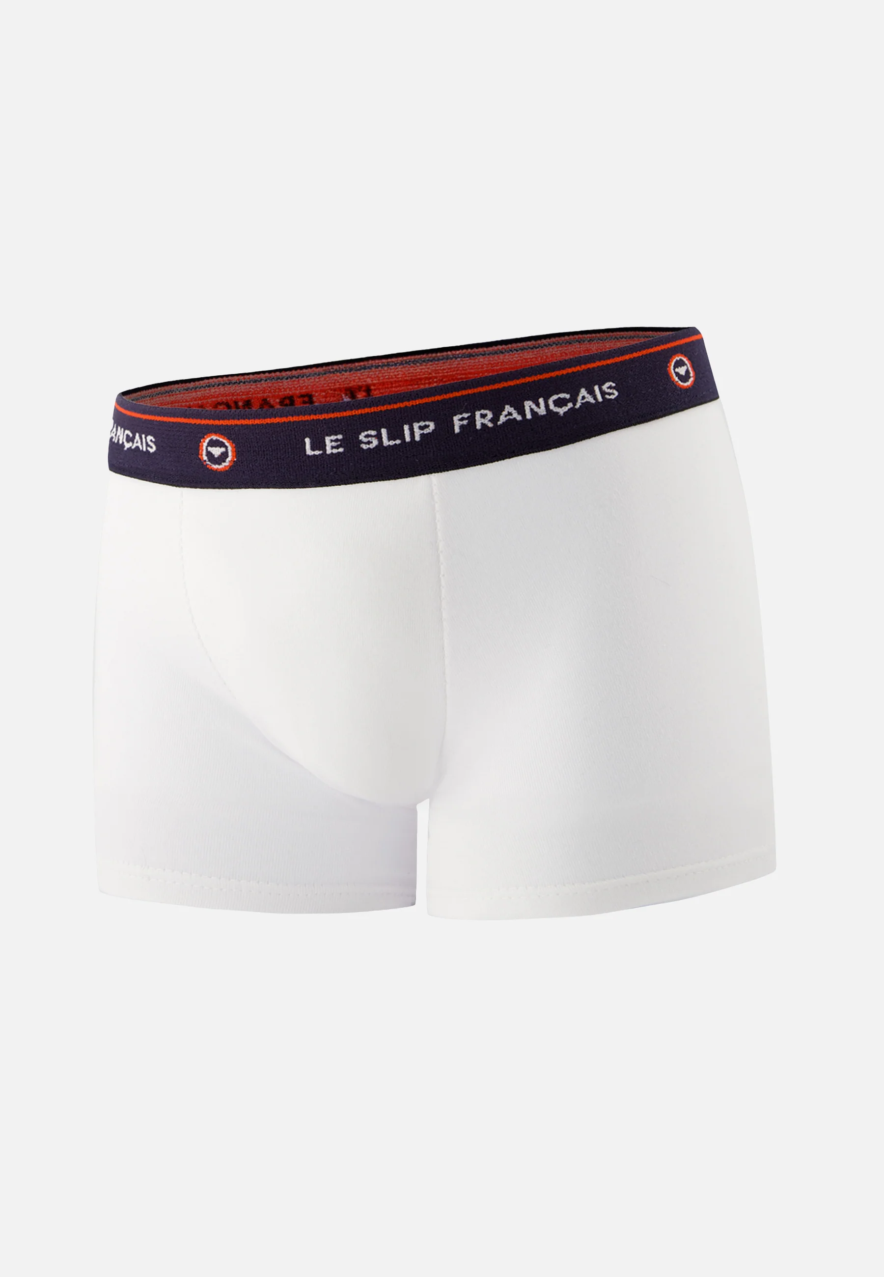 Boxer enfant blanc en coton - Petit Joseph Blanc - Image 2