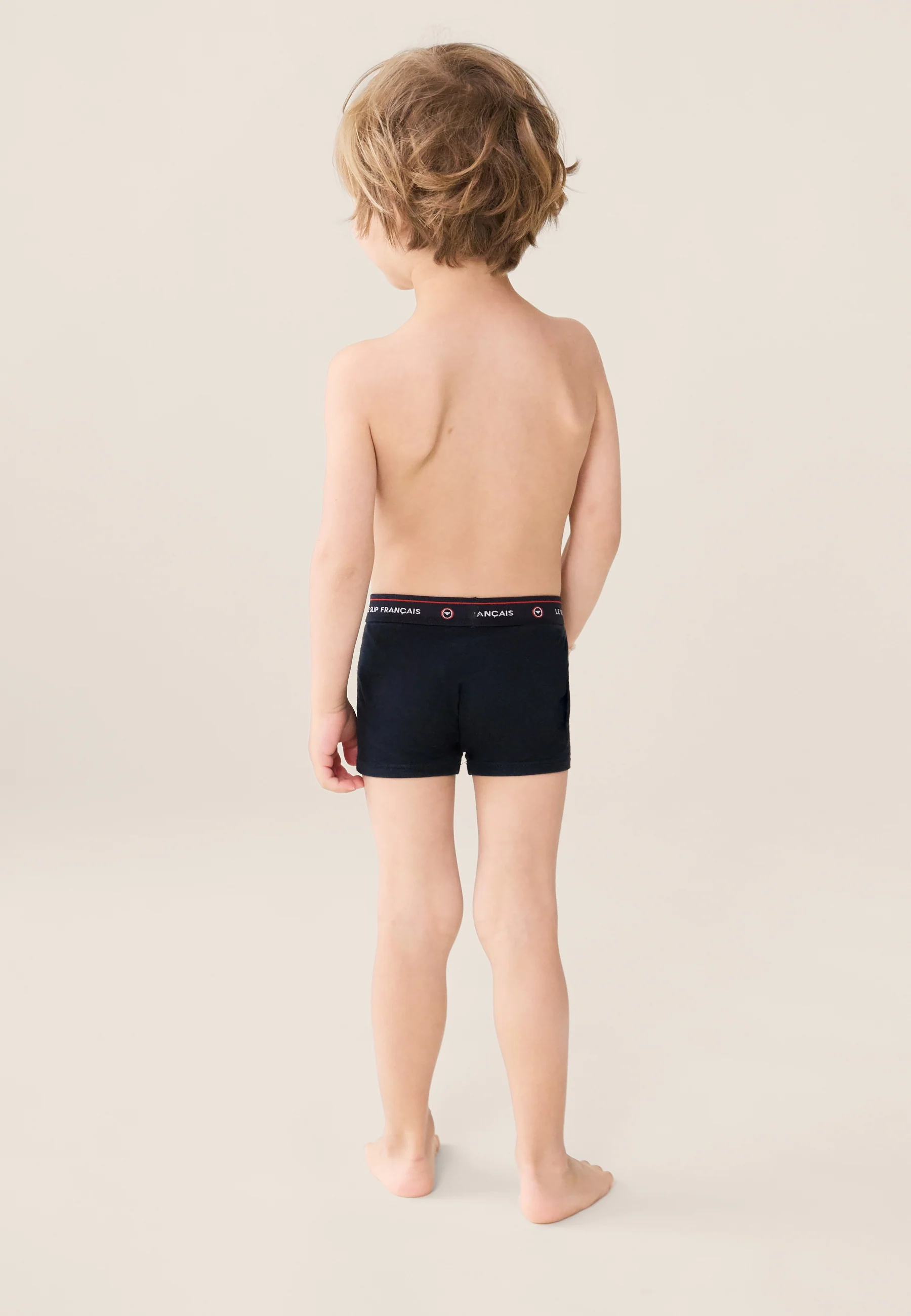 Boxer enfant bleu marine en coton - Petit Joseph Marine - Image 5