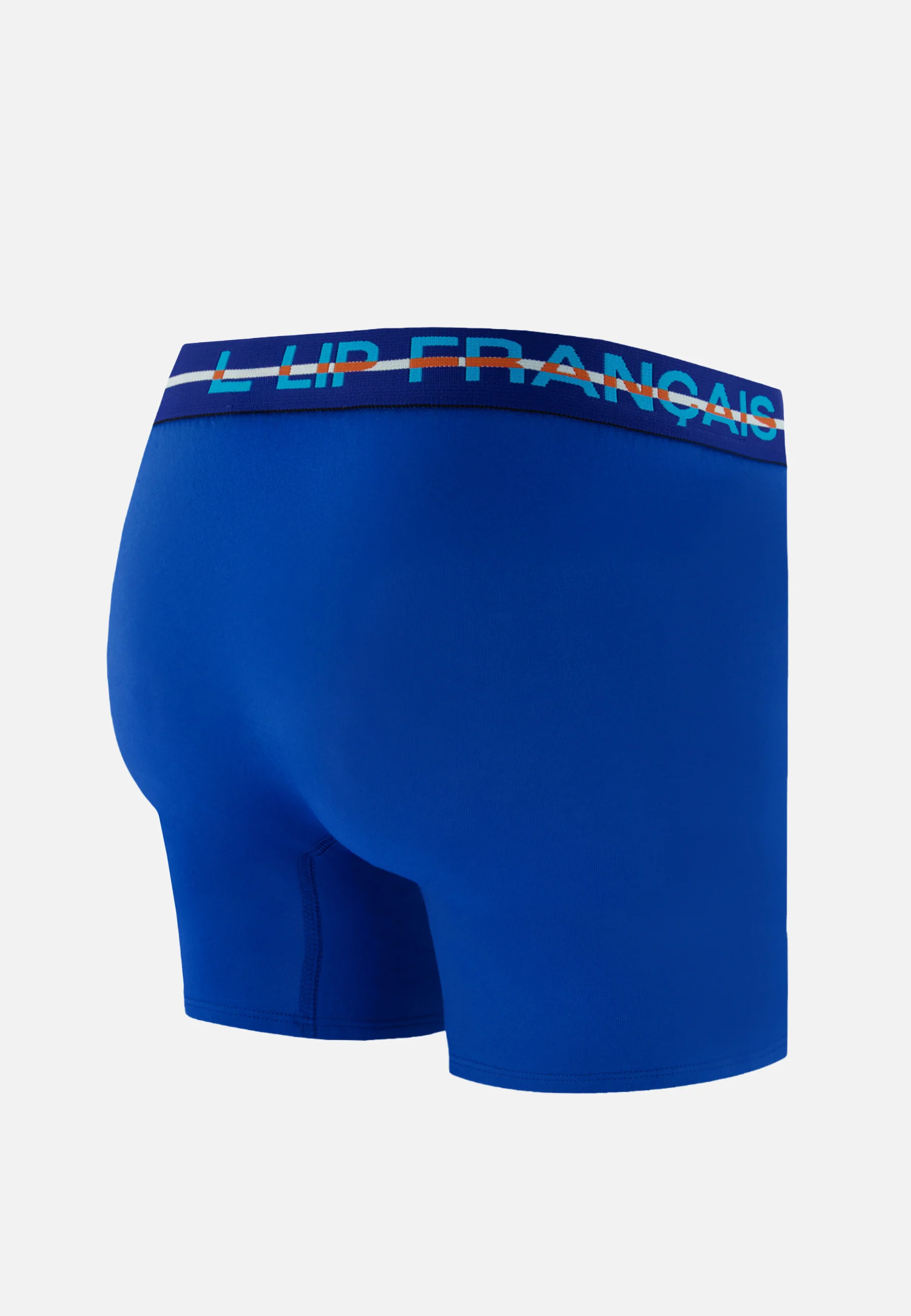 Boxer long bleu en coton - Redoutable Long Bleu Nautique - Image 7