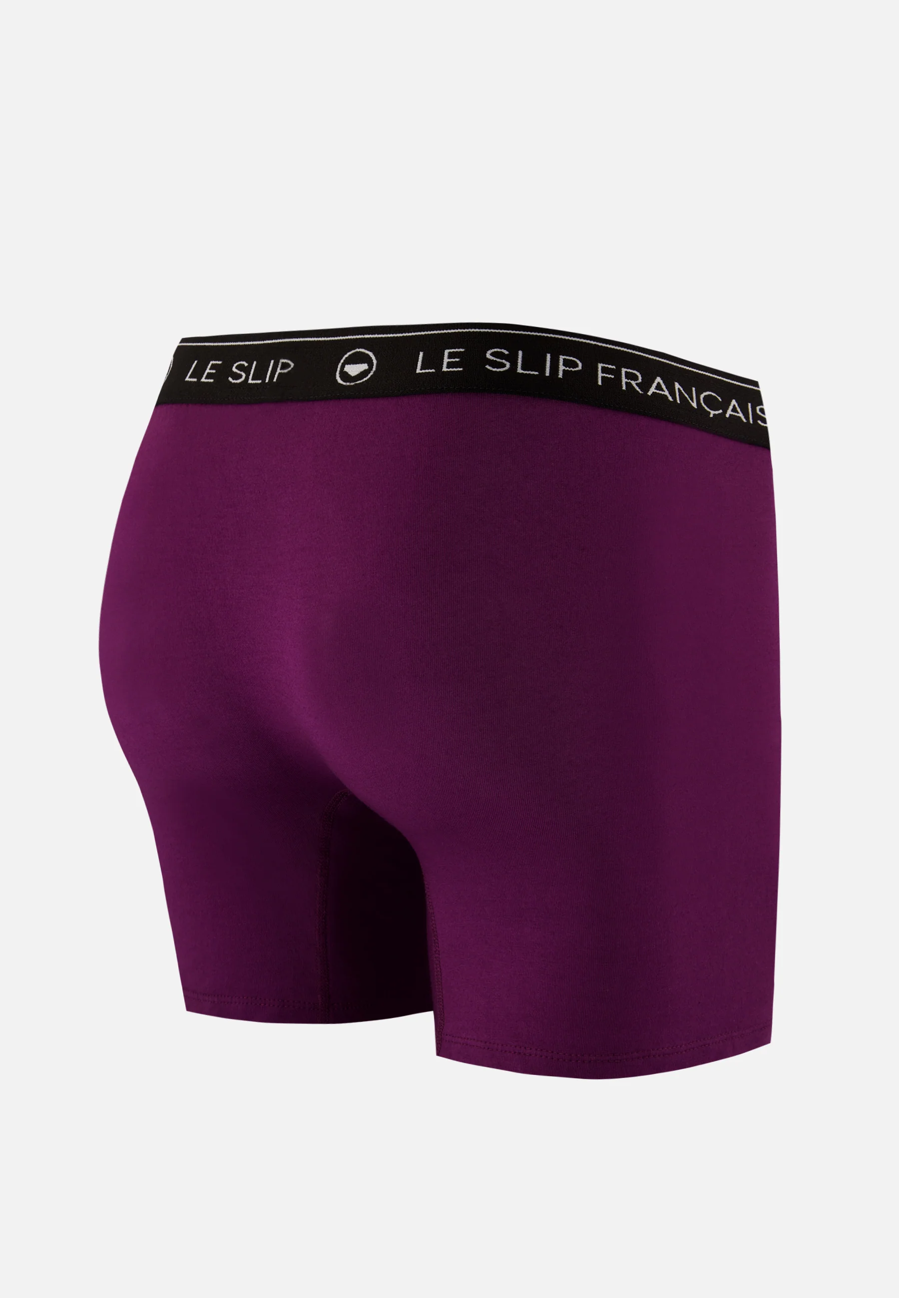 Boxer long prune en coton - Redoutable Long Prune - Image 6