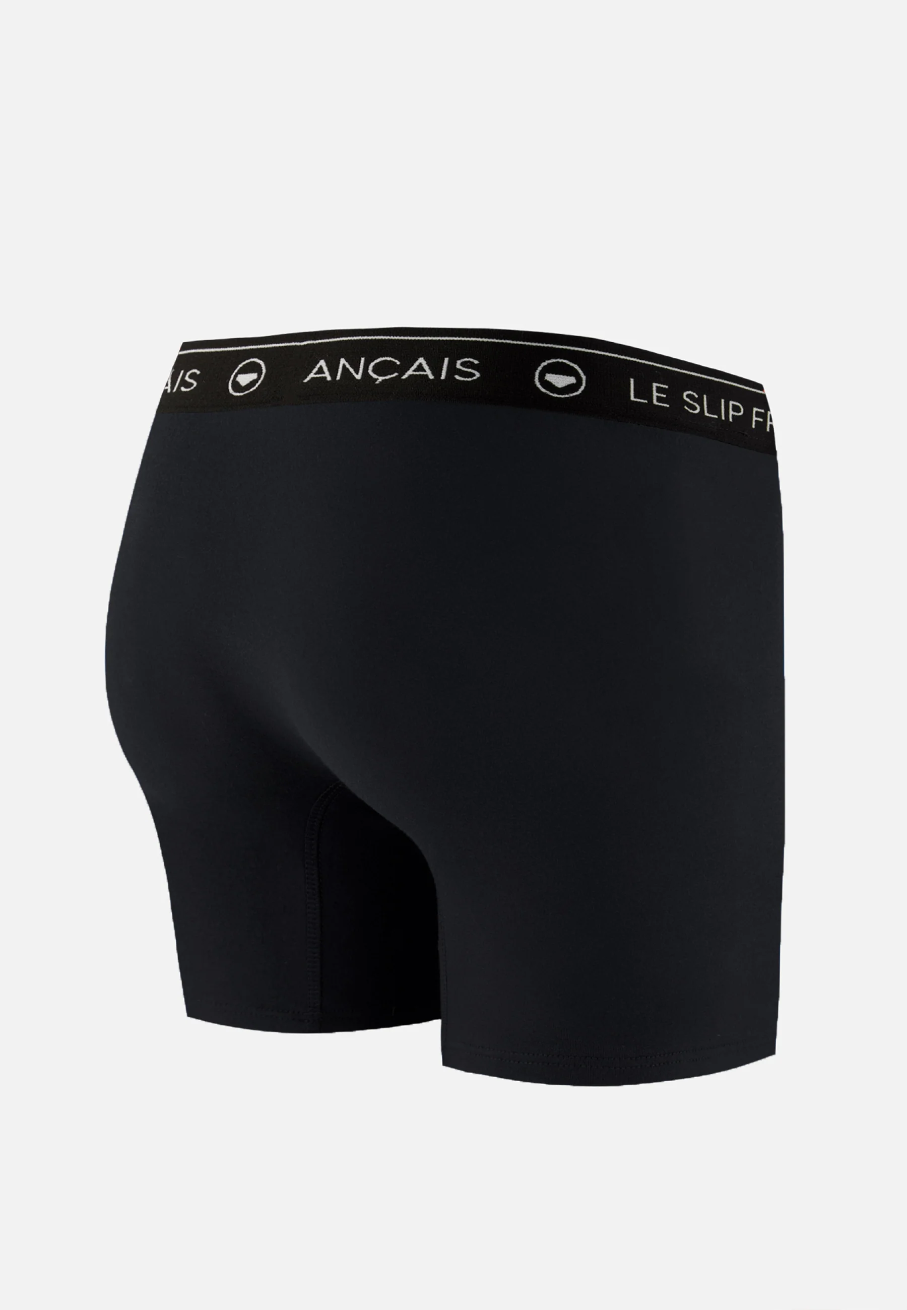 Boxer long noir en coton - Redoutable Long Noir - Image 8