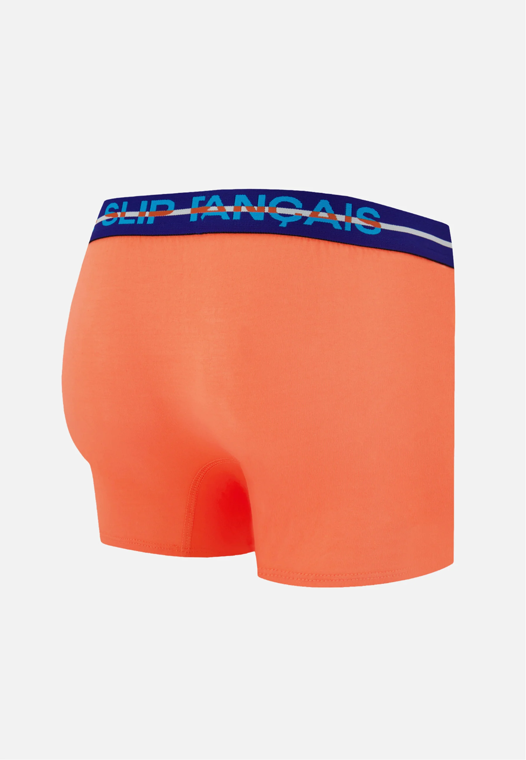 Boxer orange en coton - Redoutable Orange Corail - Image 6