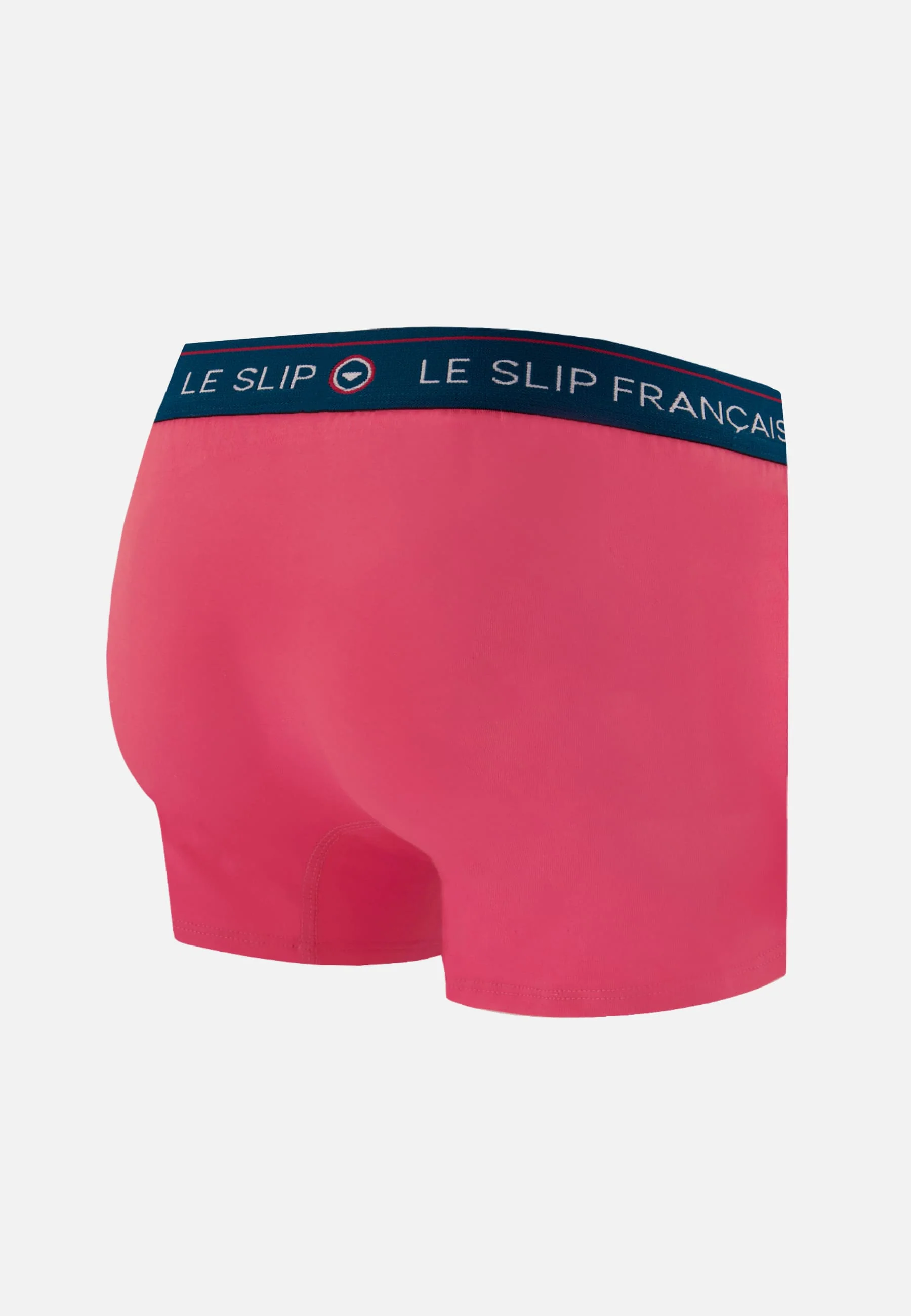 Boxer rose en coton - Redoutable Rose Cerise - Image 7