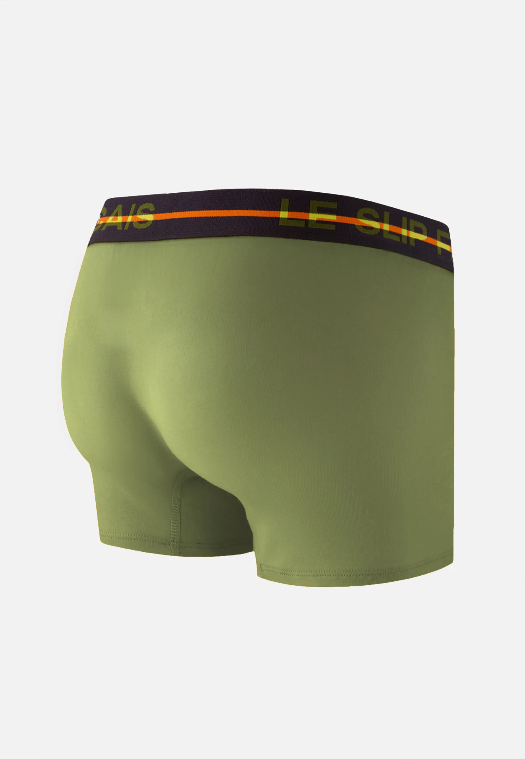 Boxer vert en coton - Redoutable Kaki Veronese - Image 7
