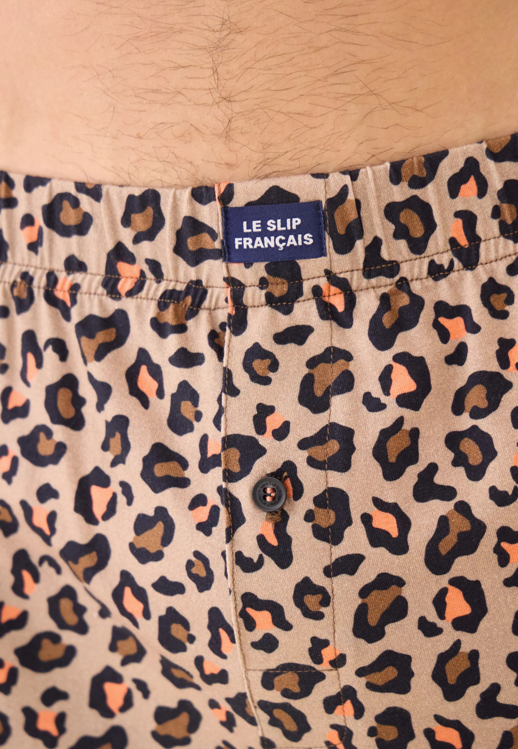 Caleçon à motif léopard en jersey de coton - Fredo Léopard - Image 4