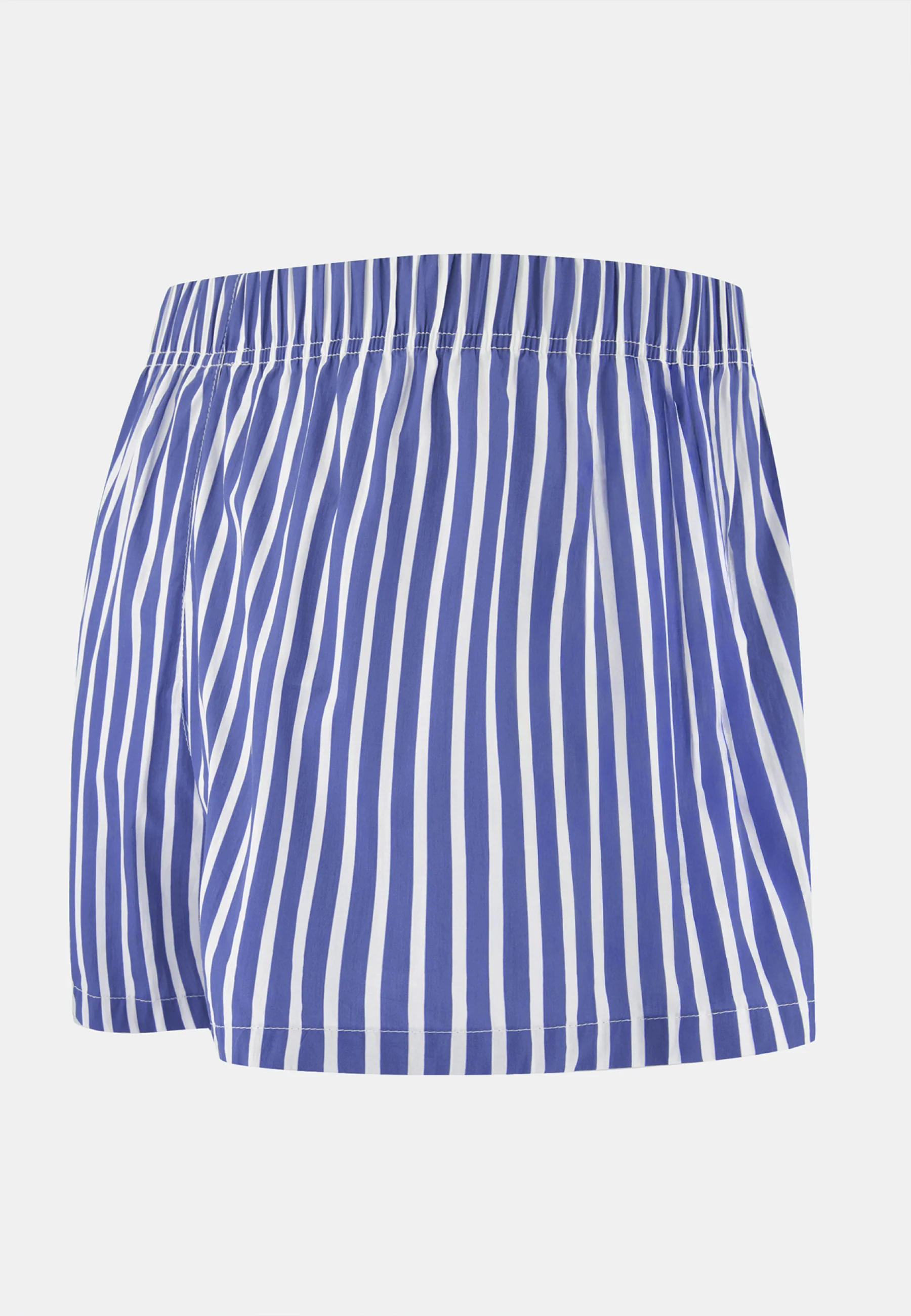 Caleçon à rayures bleu en coton - Jacques Sens Bleu Nautique - Image 7