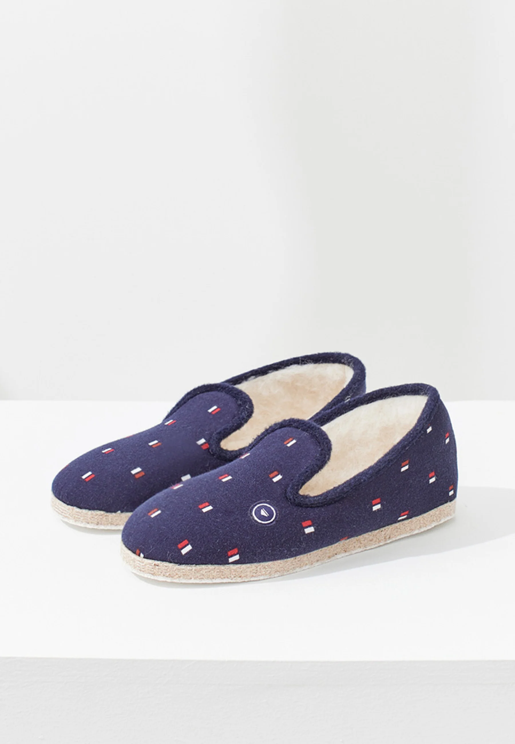 Chaussons d'intérieur en laine - Charentaises Exact
