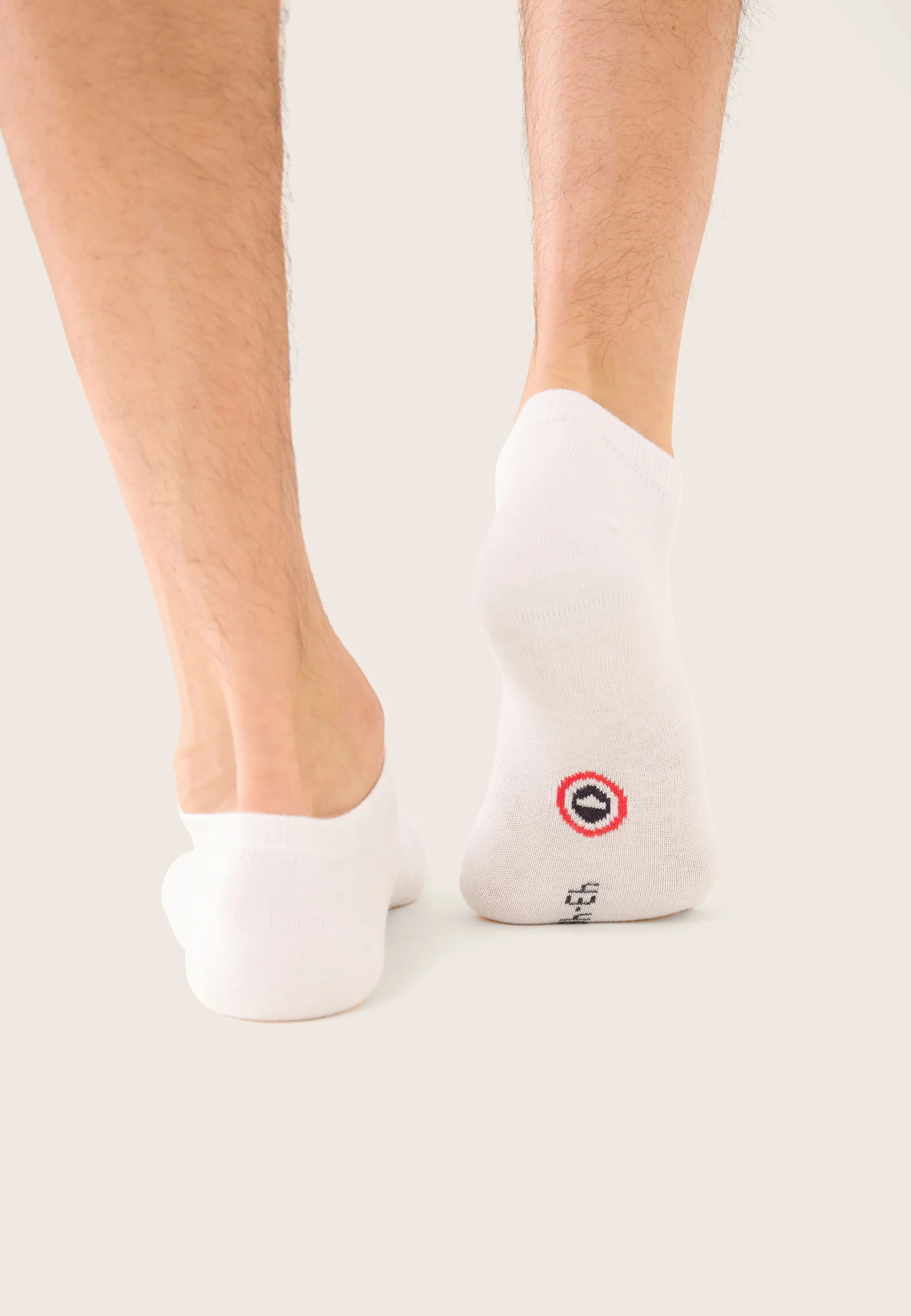 Chaussettes basses blanches - Tonnerre Blanc - Image 3