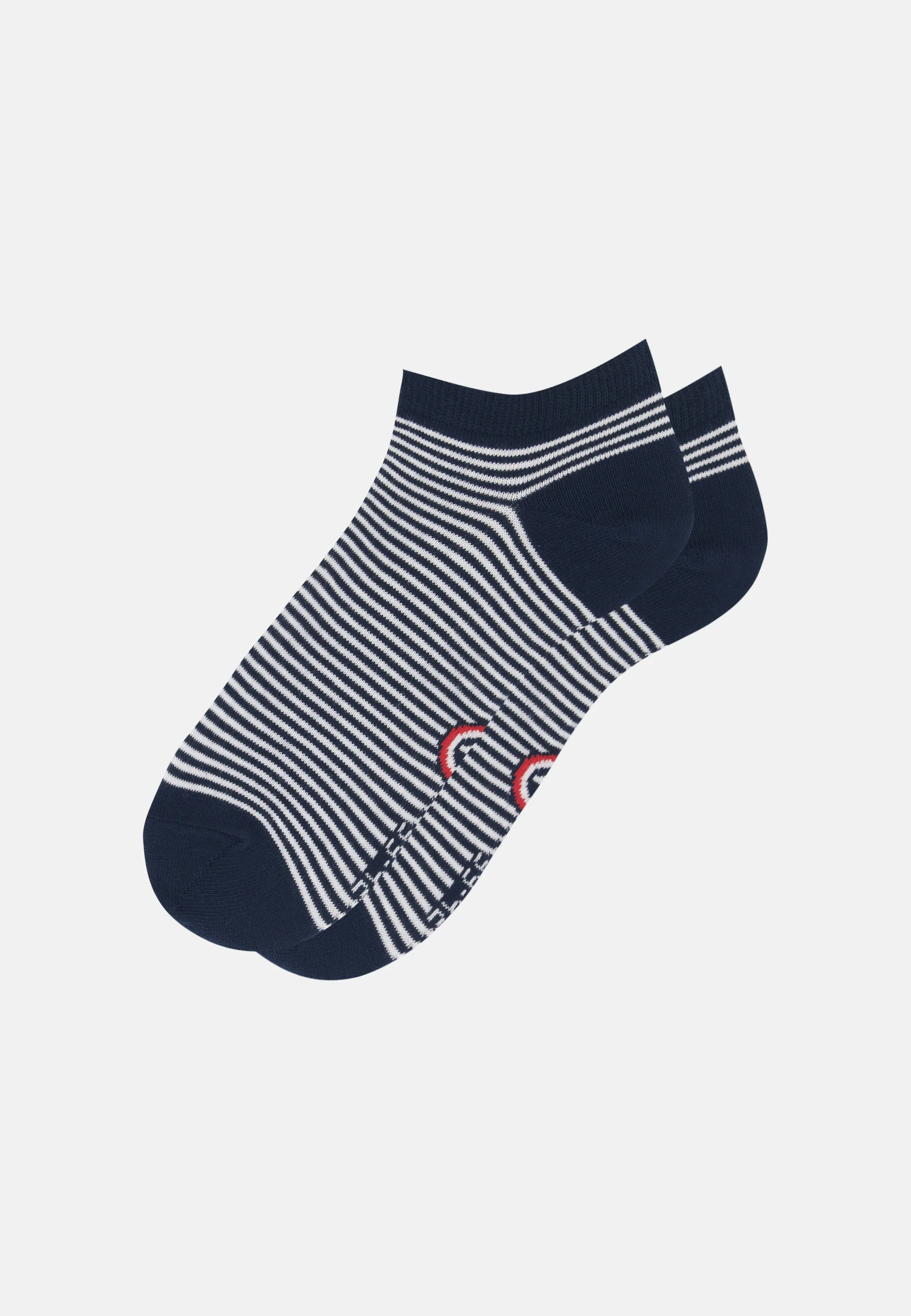 Chaussettes basses marinière bleu marine - Tonnerre Mariniere Marine