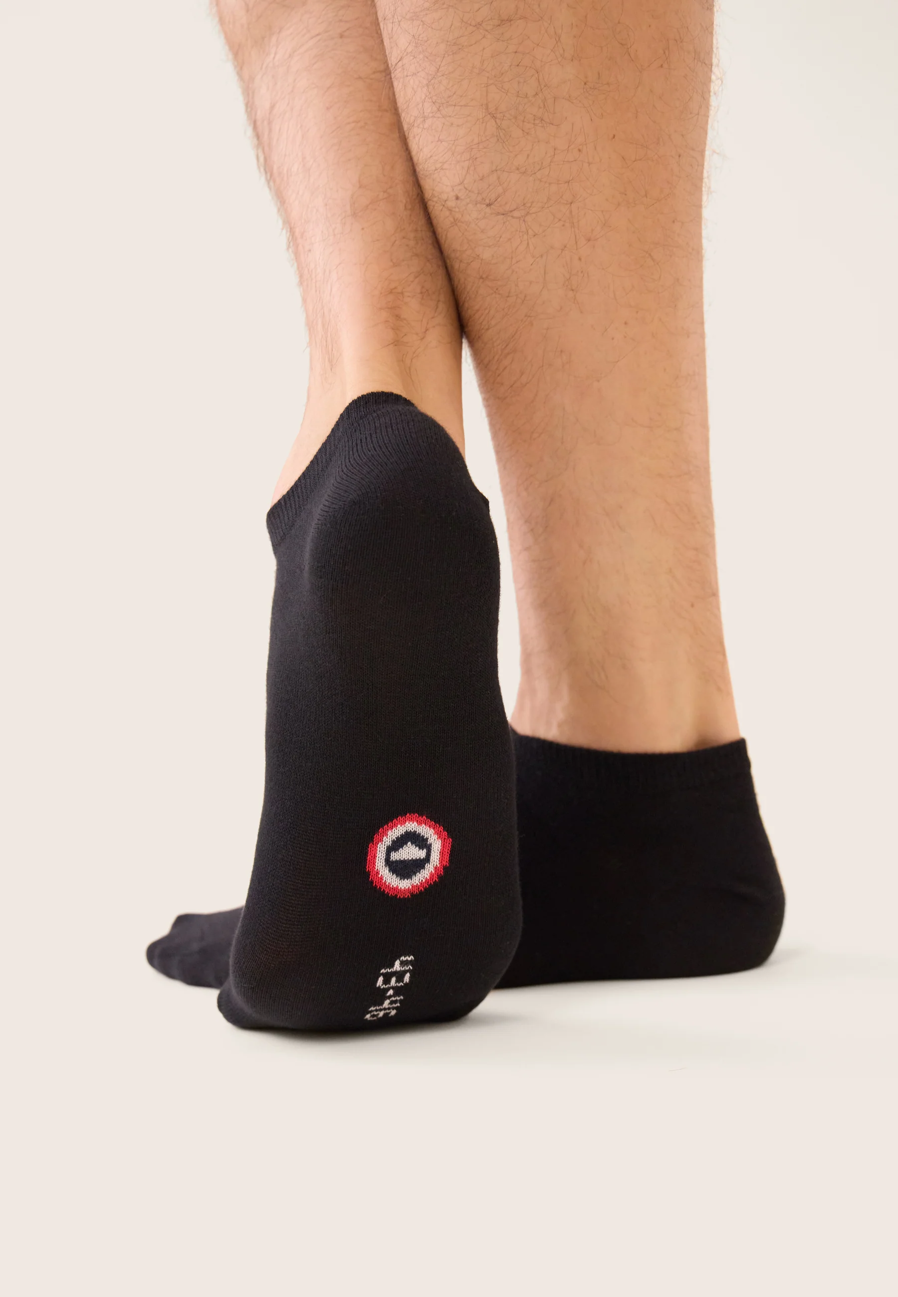 Chaussettes basses noires - Tonnerre Noir - Image 4