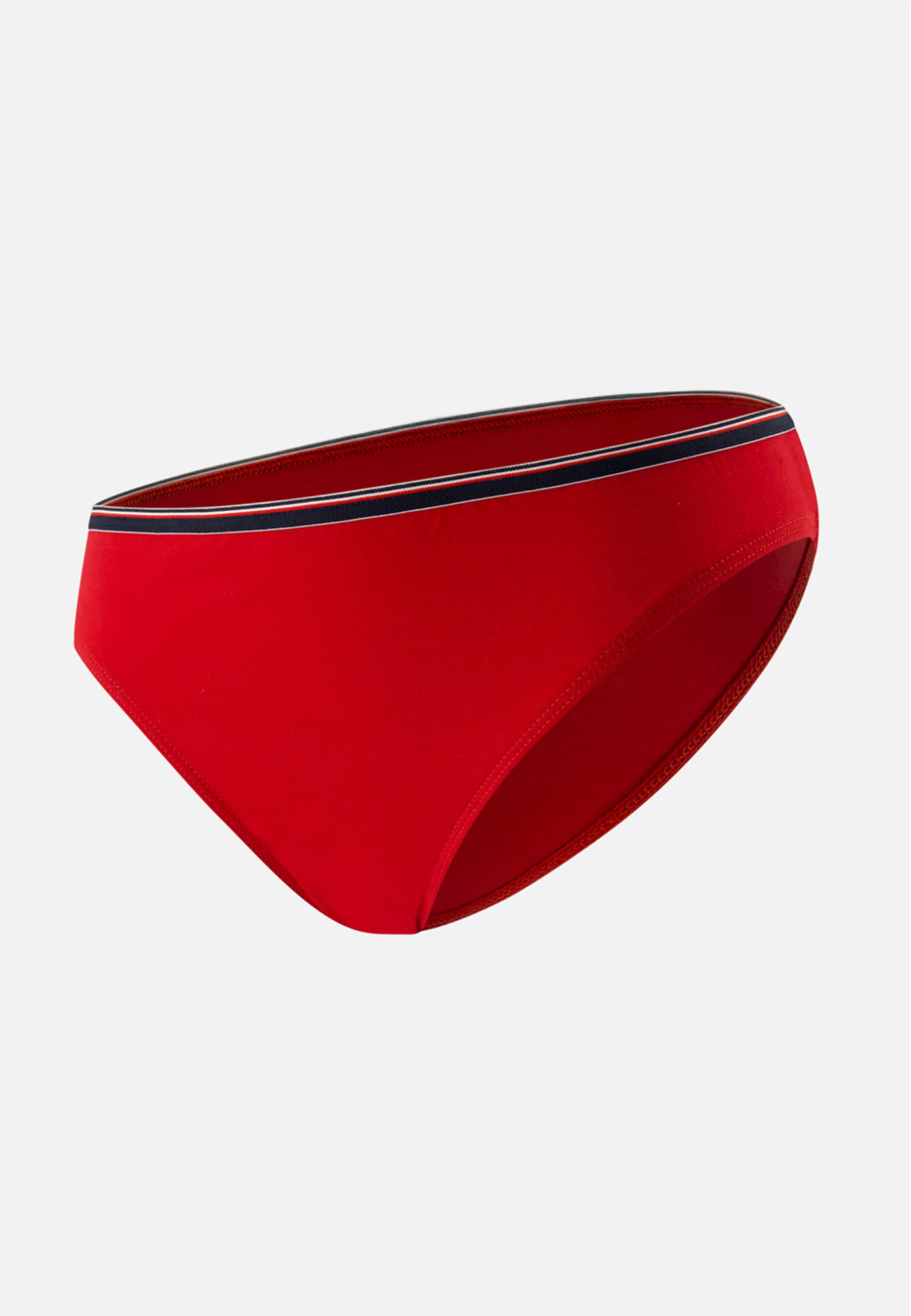 Culotte rouge en coton - Lucette Rouge Cerise - Image 5