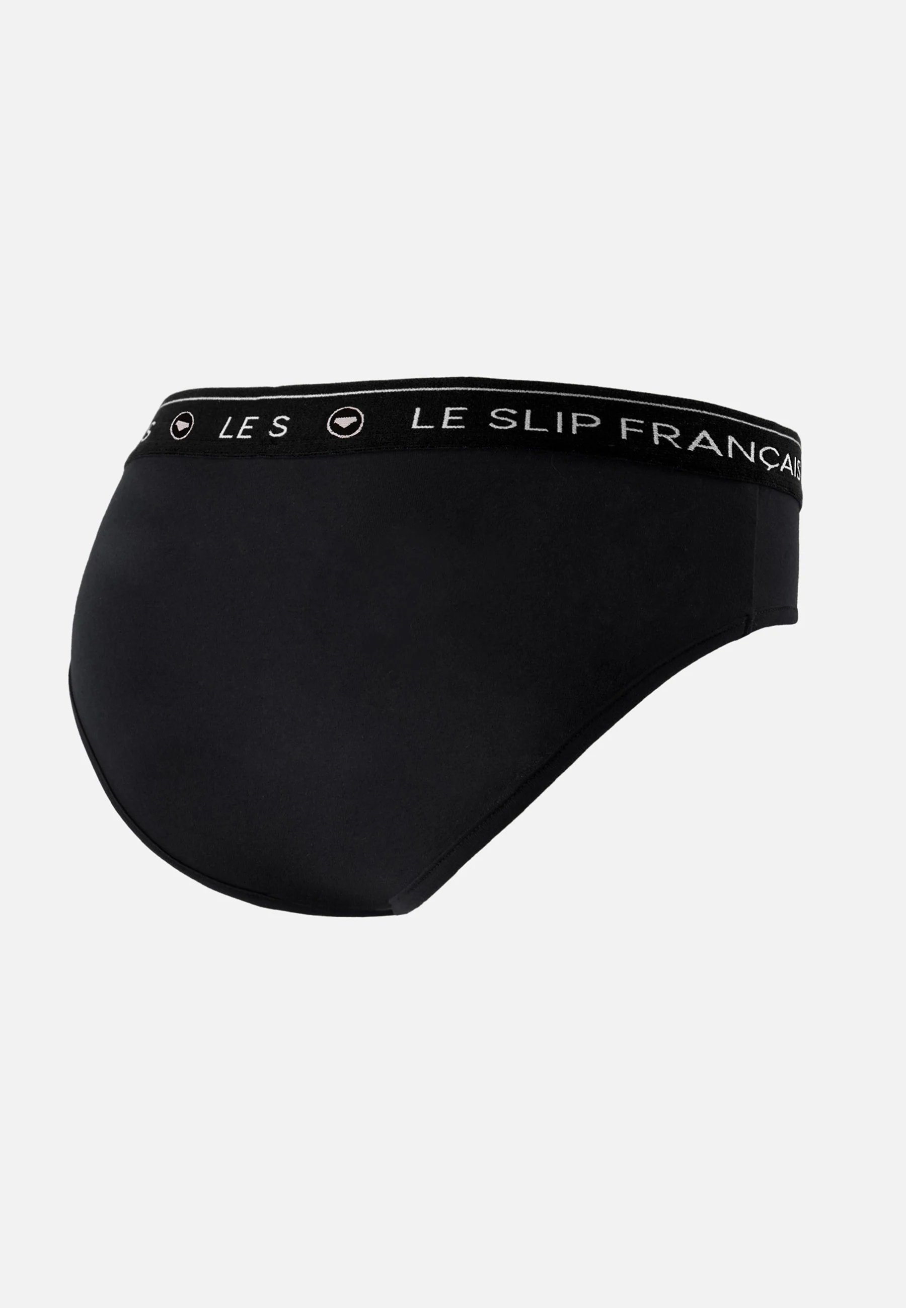 Culotte taille haute noire en coton - Rieuse Noir - Image 6