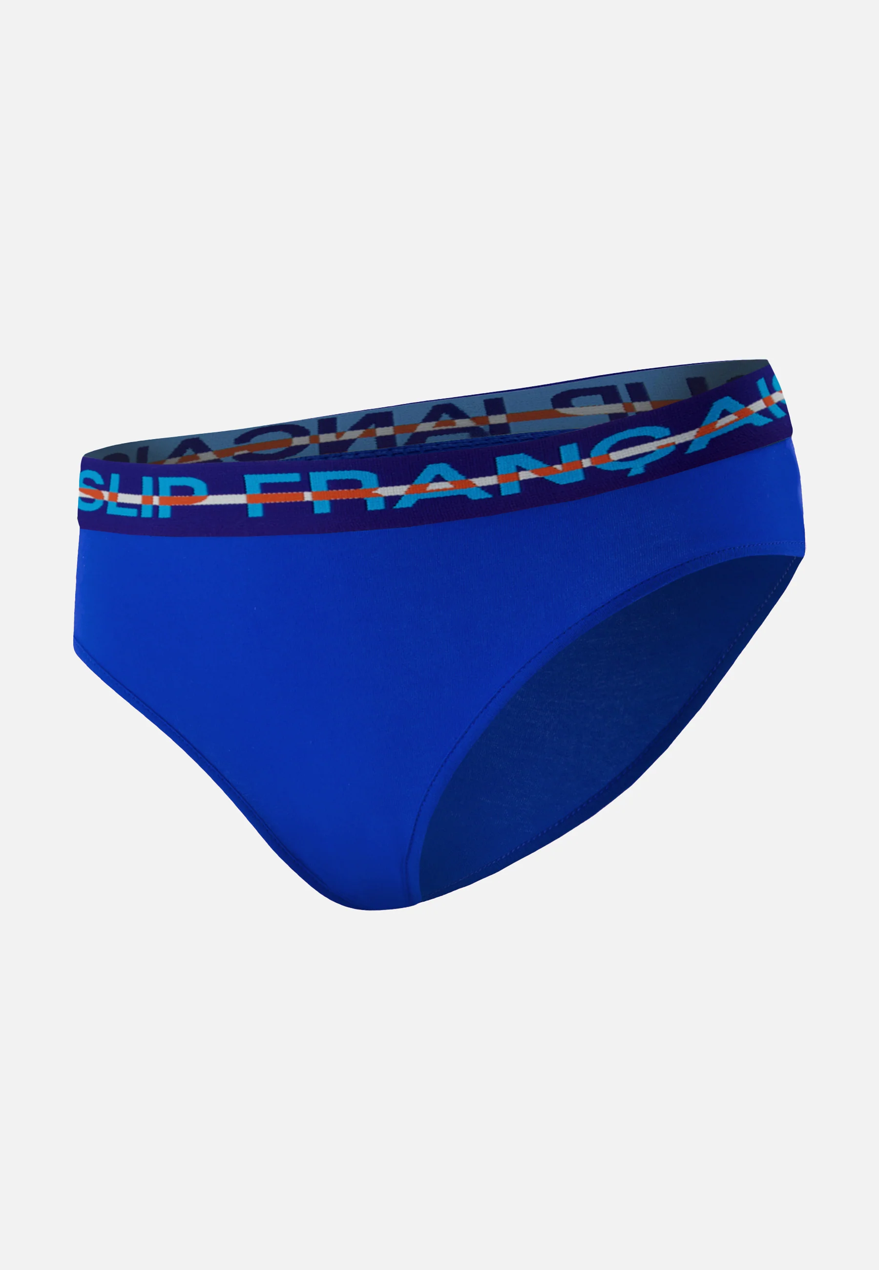 Culotte taille haute bleu en coton - Rieuse Bleu Nautique - Image 5