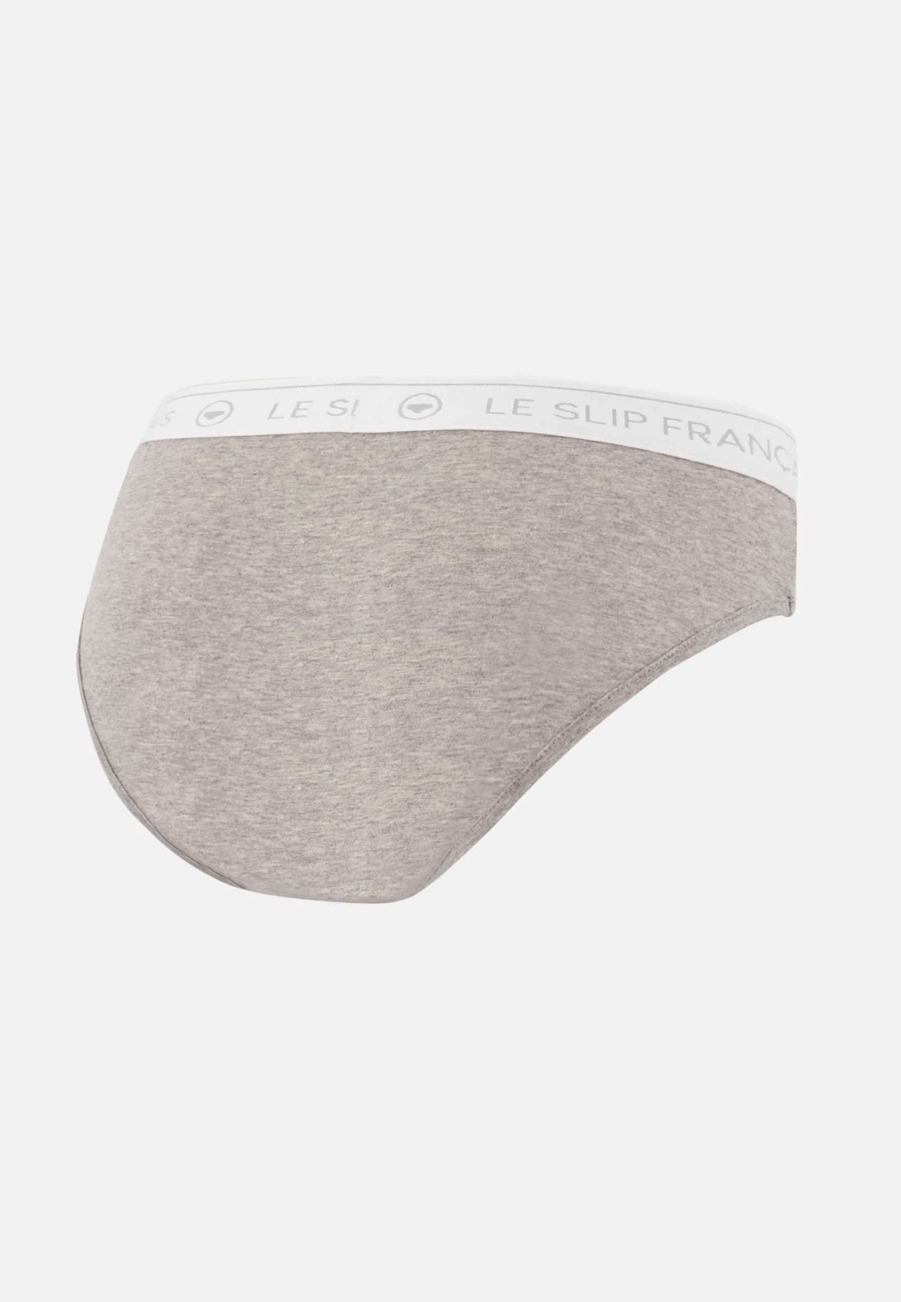 Culotte taille haute grise en coton - Rieuse Gris Chine - Image 6