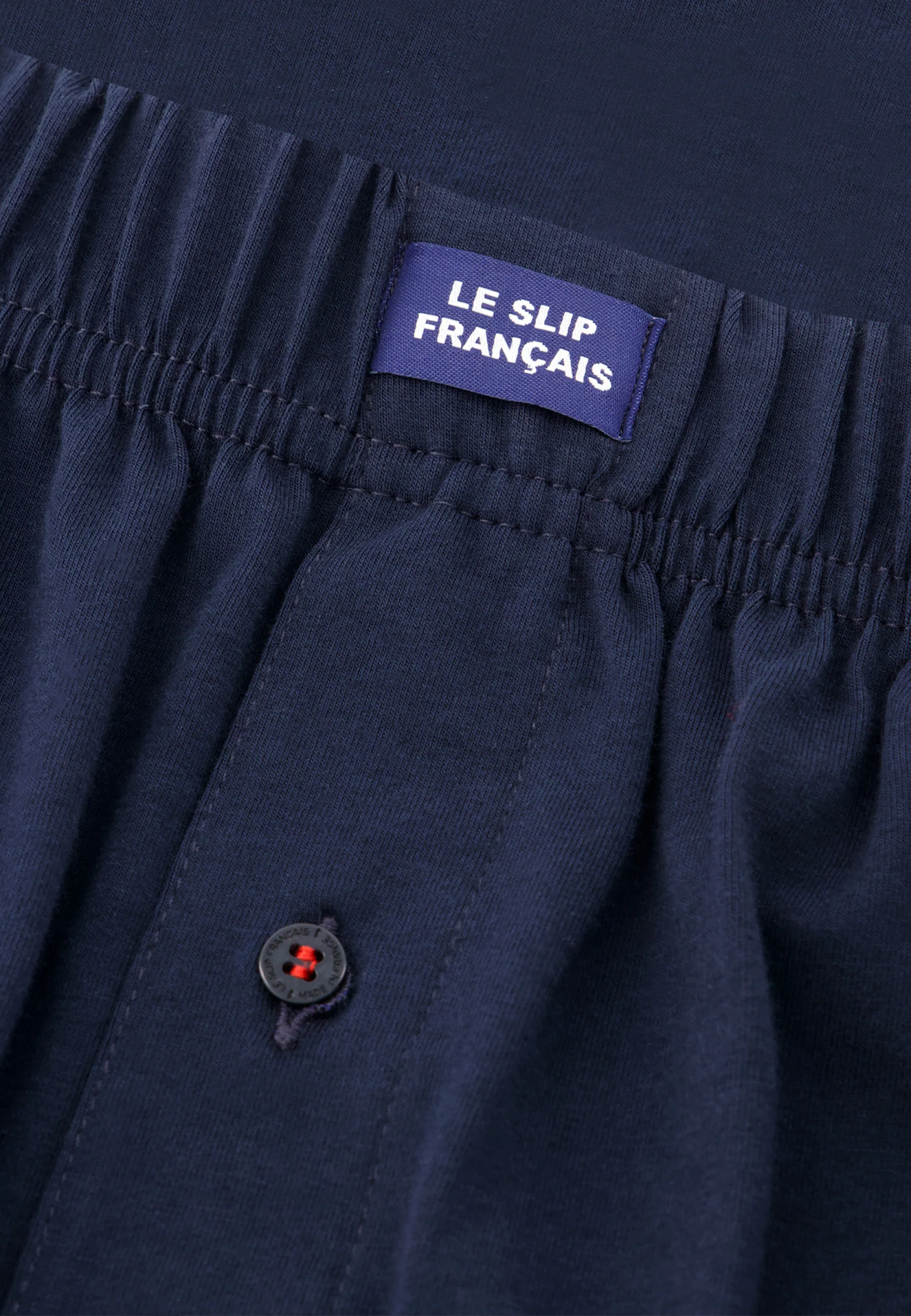 Caleçon bleu marine Lsf en jersey de coton - Fredo Marine Lsf - Image 3