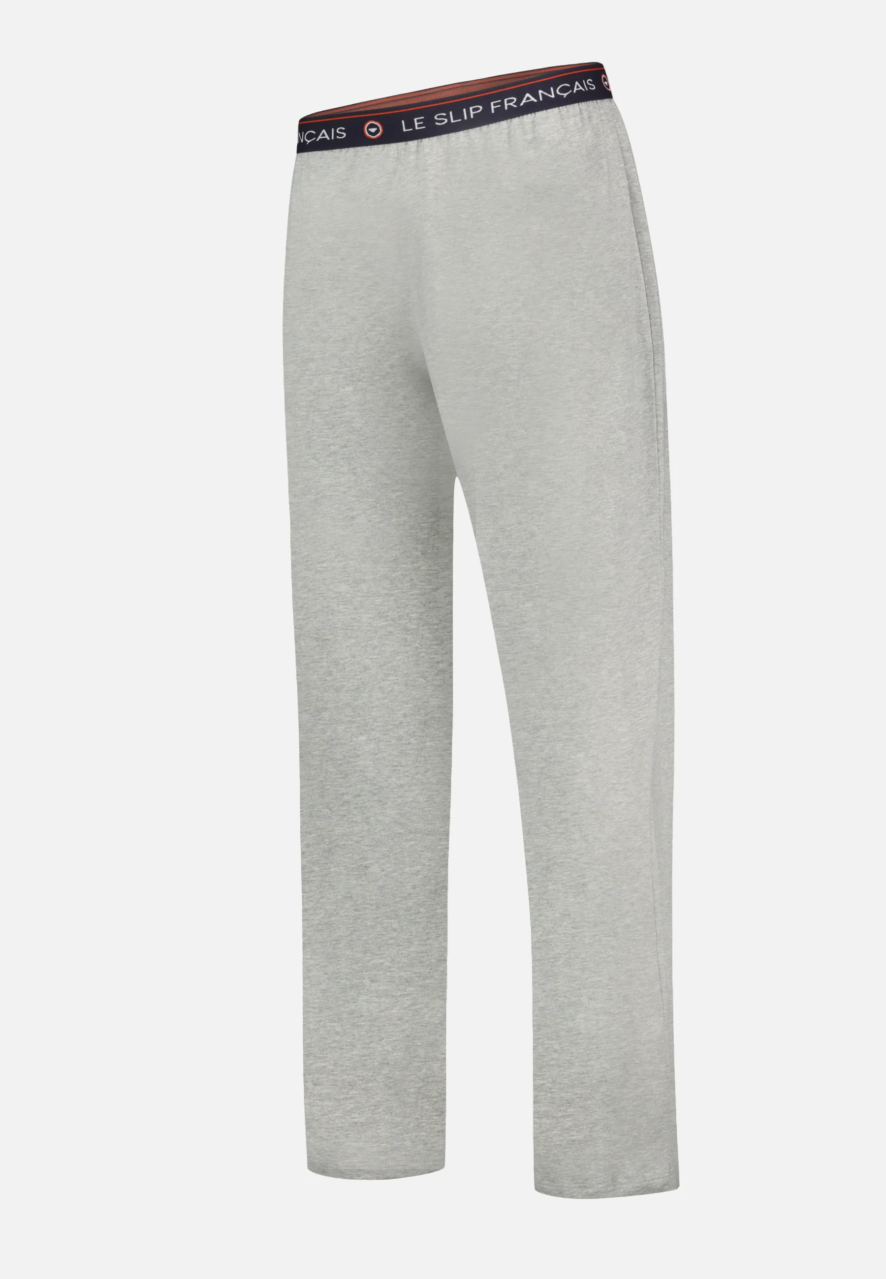 Bas de pyjama long homme gris en coton - Indomptable Gris Chine - Image 4