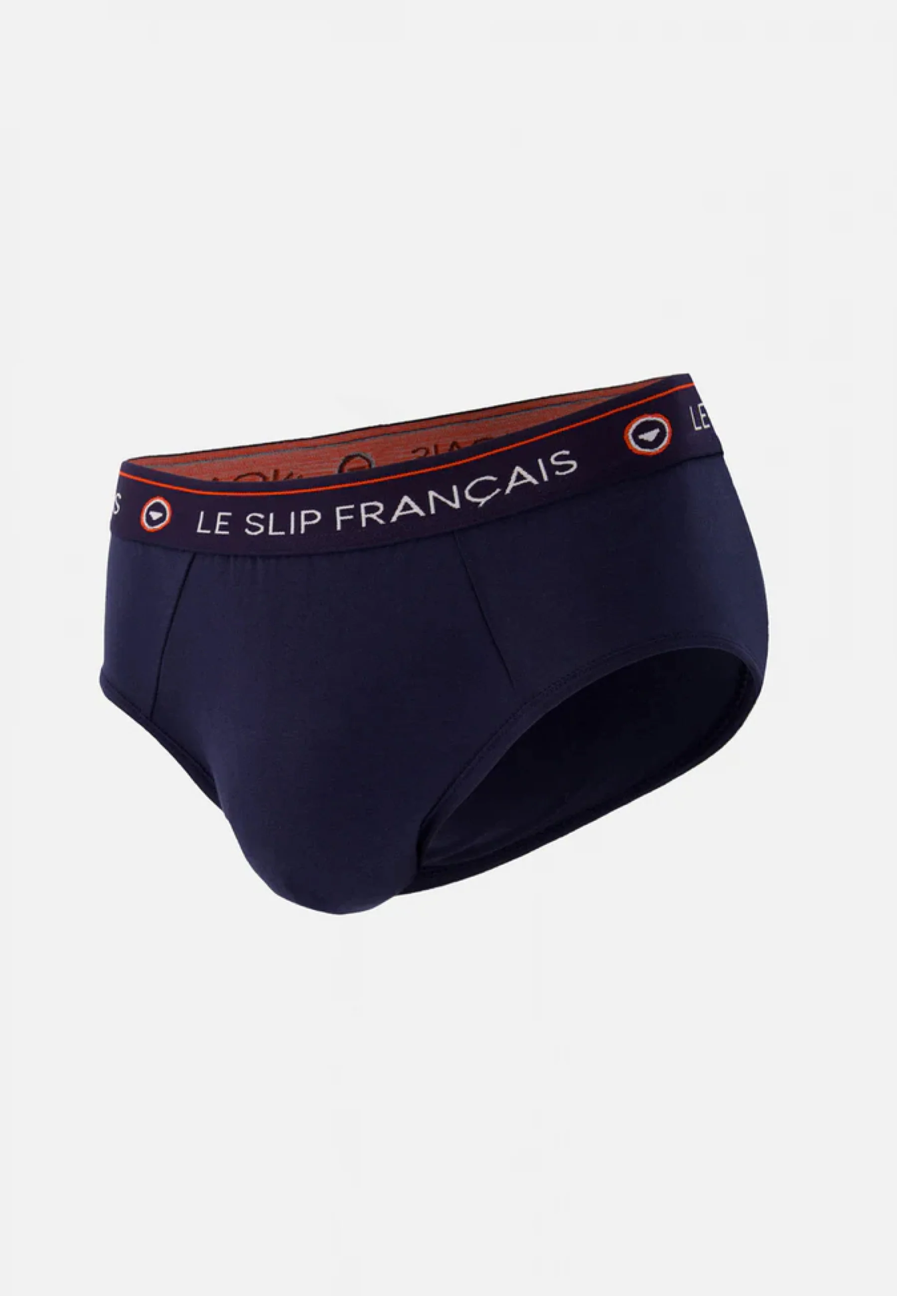Slip bleu marine en coton - Intrépide Marine Lsf