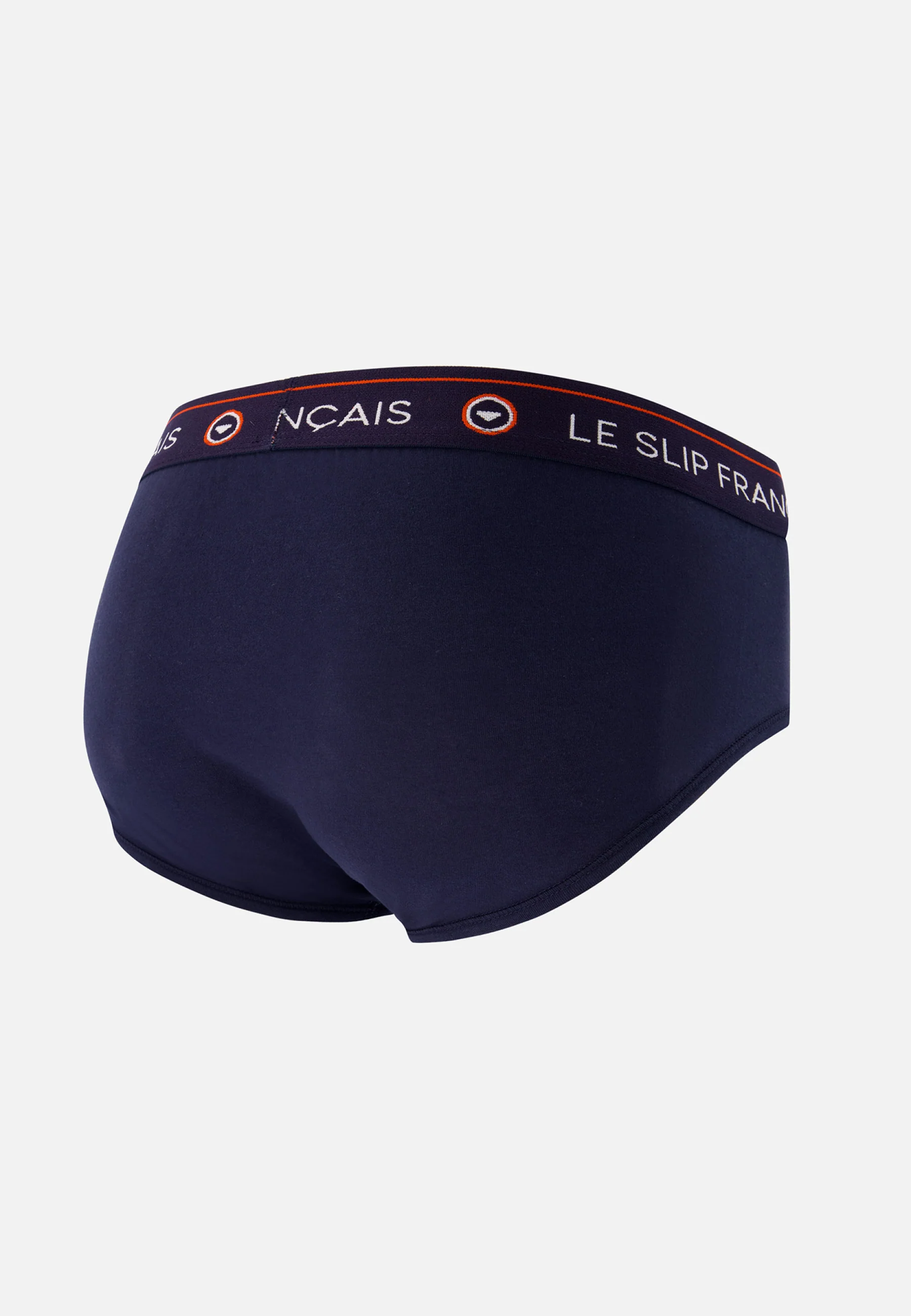 Slip bleu marine en coton - Intrépide Marine Lsf - Image 7