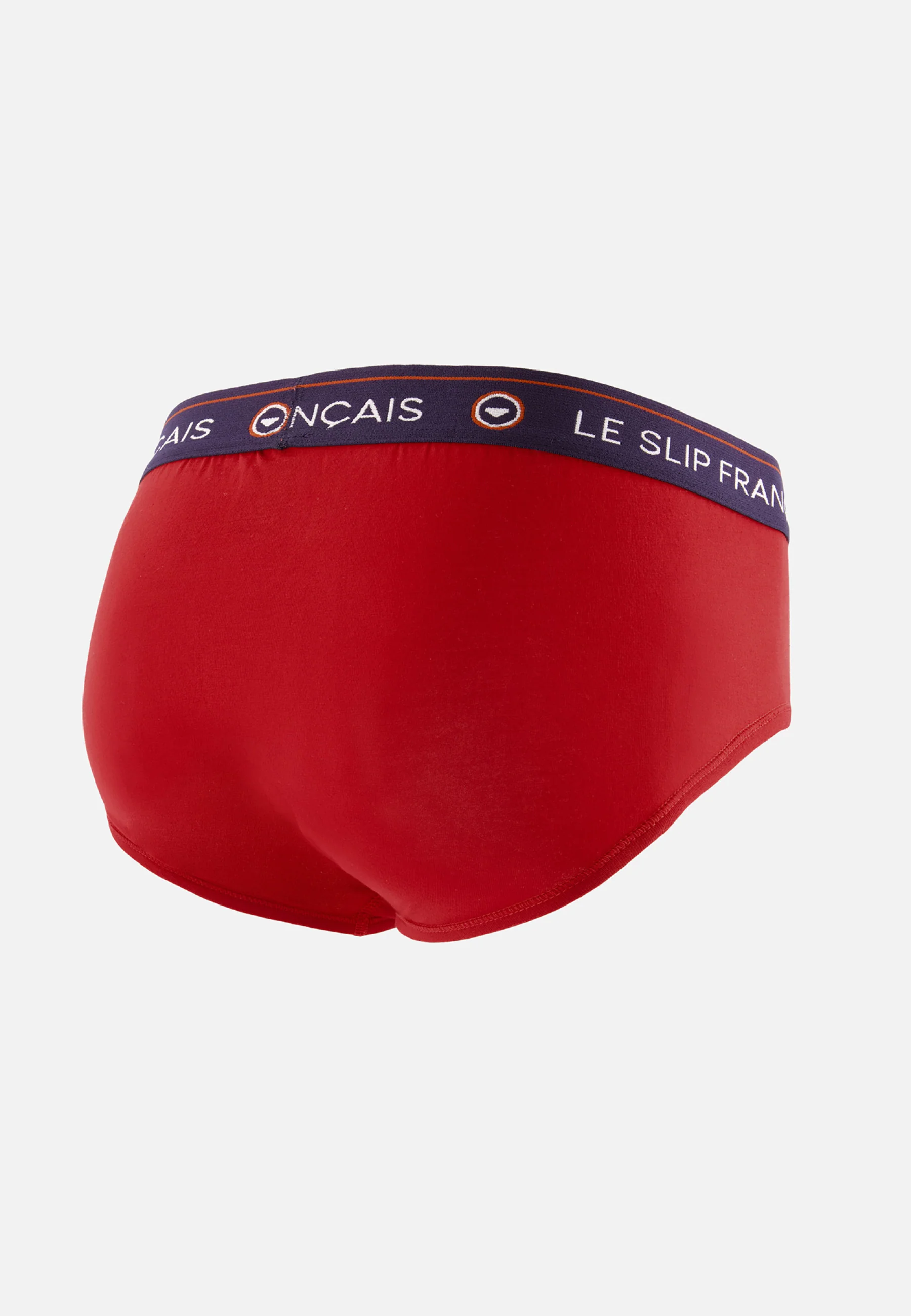 Slip rouge cerise en coton - Intrépide Rouge Cerise - Image 10