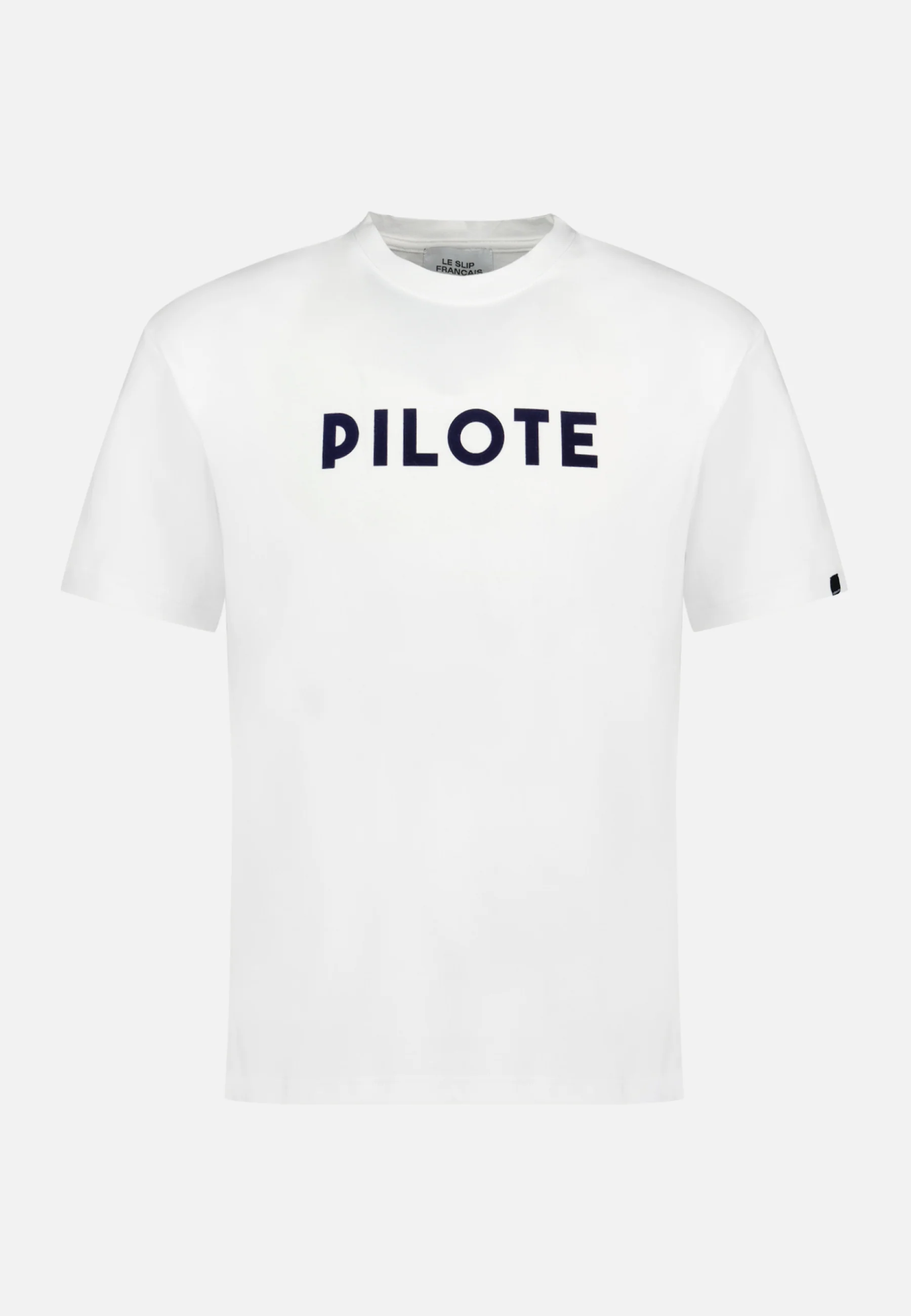 T-shirt col rond en coton - Jean-F Blanc - Image 5