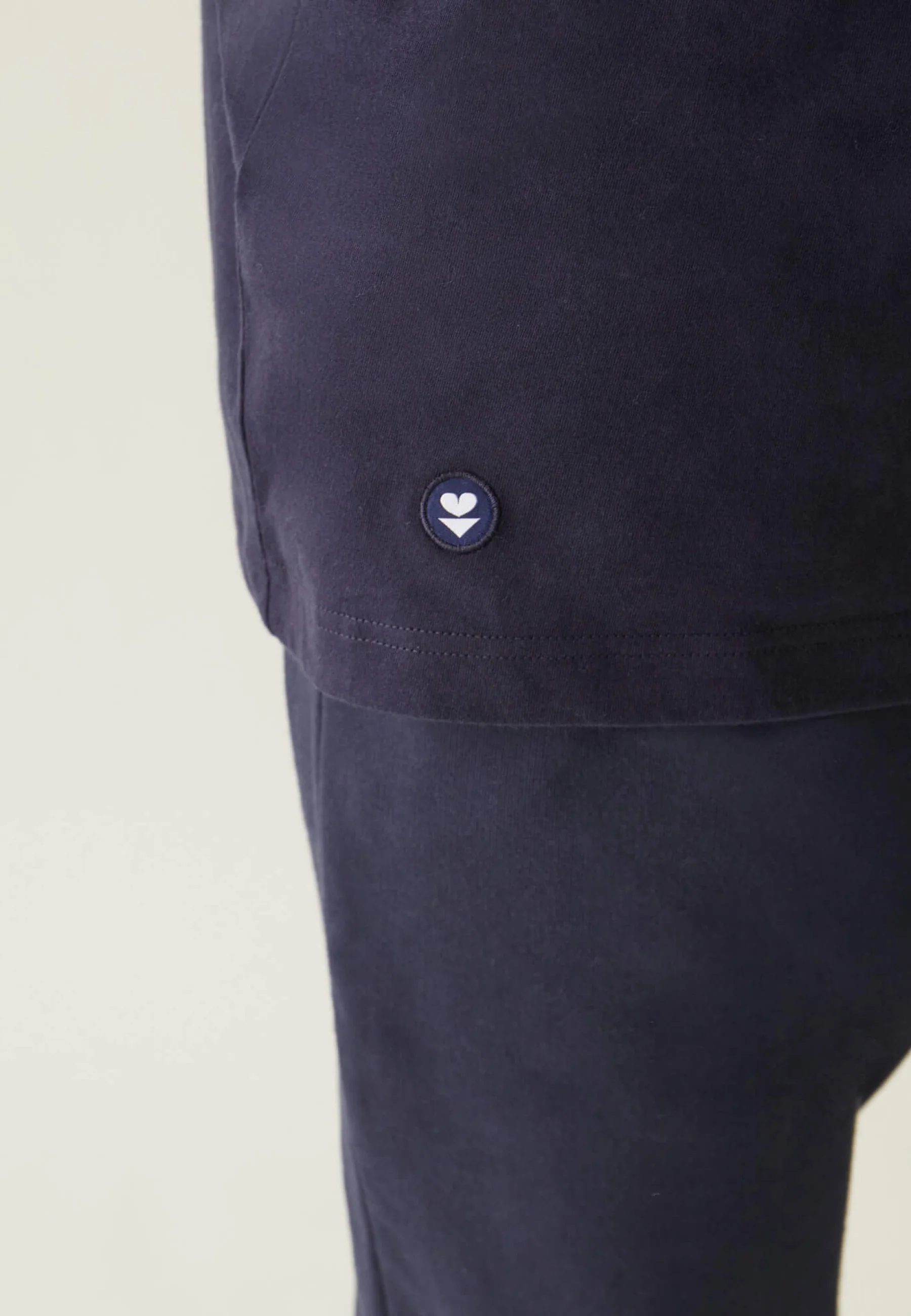 T-shirt col rond en coton - Jean-F Copilote - Image 6