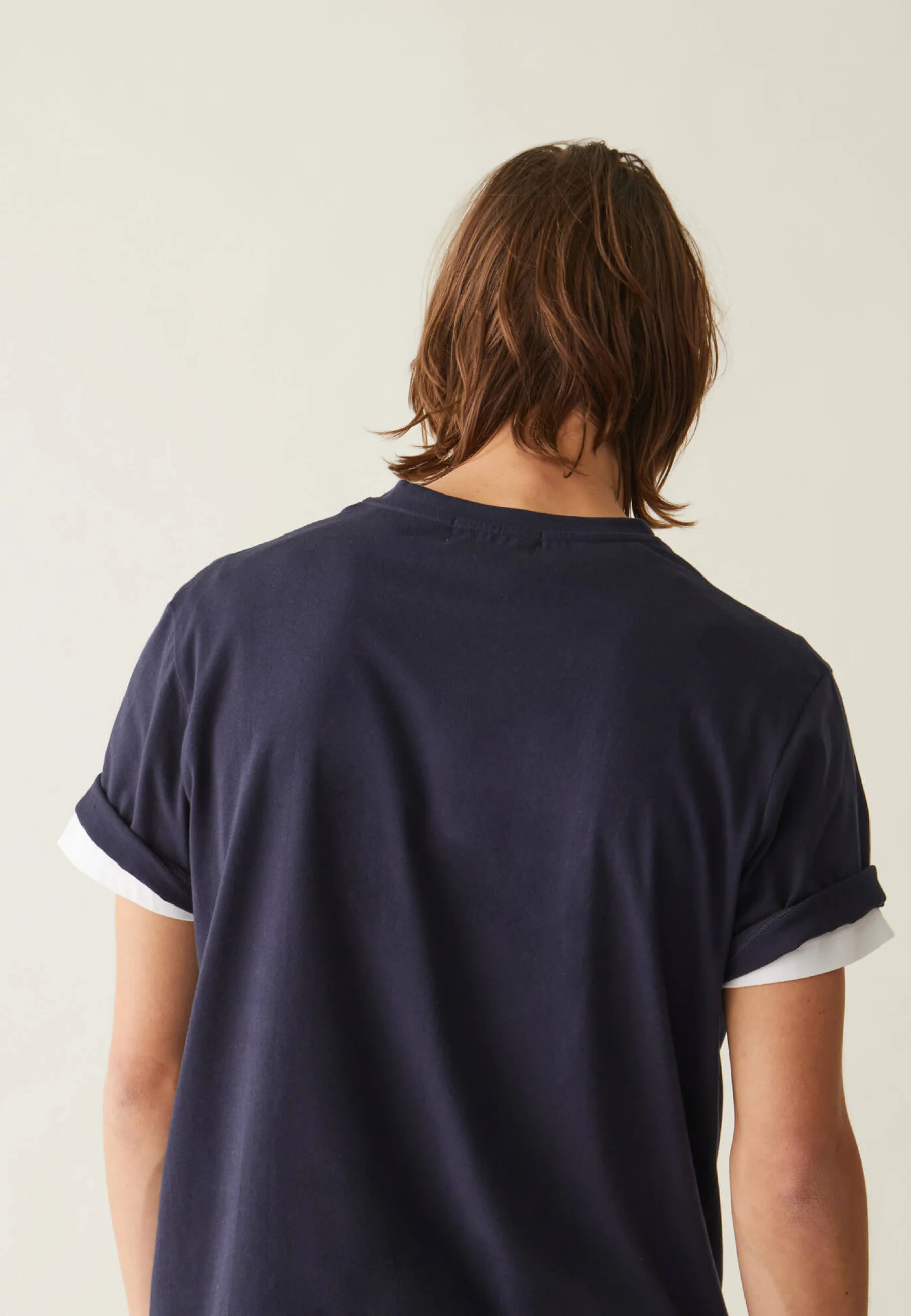T-shirt col rond en coton - Jean-F Copilote - Image 7
