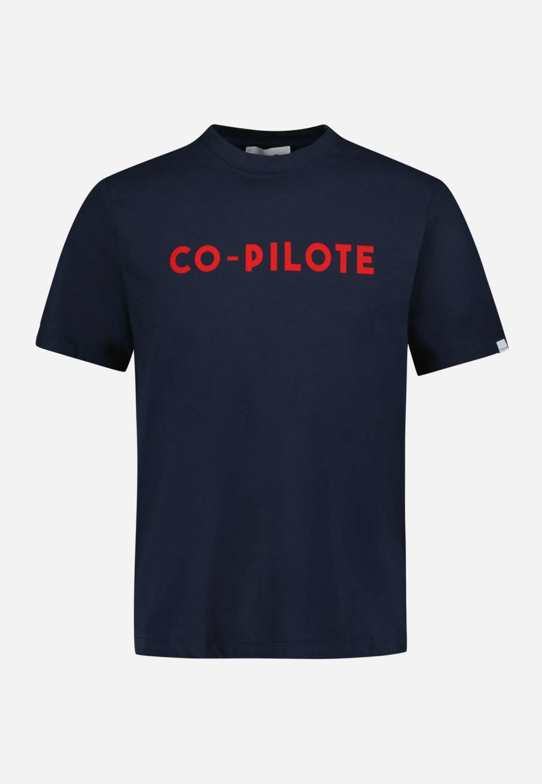 T-shirt col rond en coton - Jean-F Copilote - Image 9