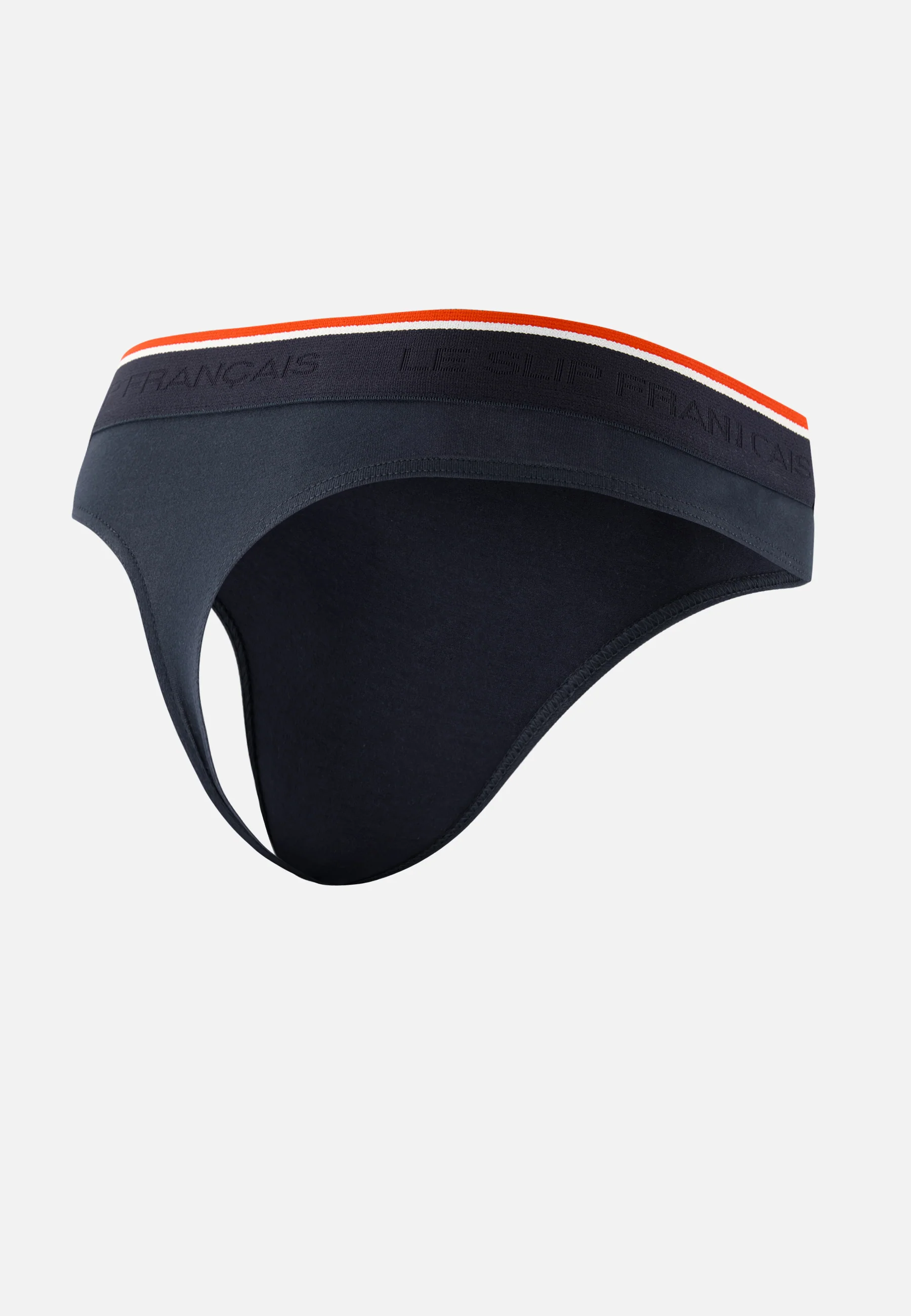 String homme bleu marine en coton - Loic Marine - Image 7
