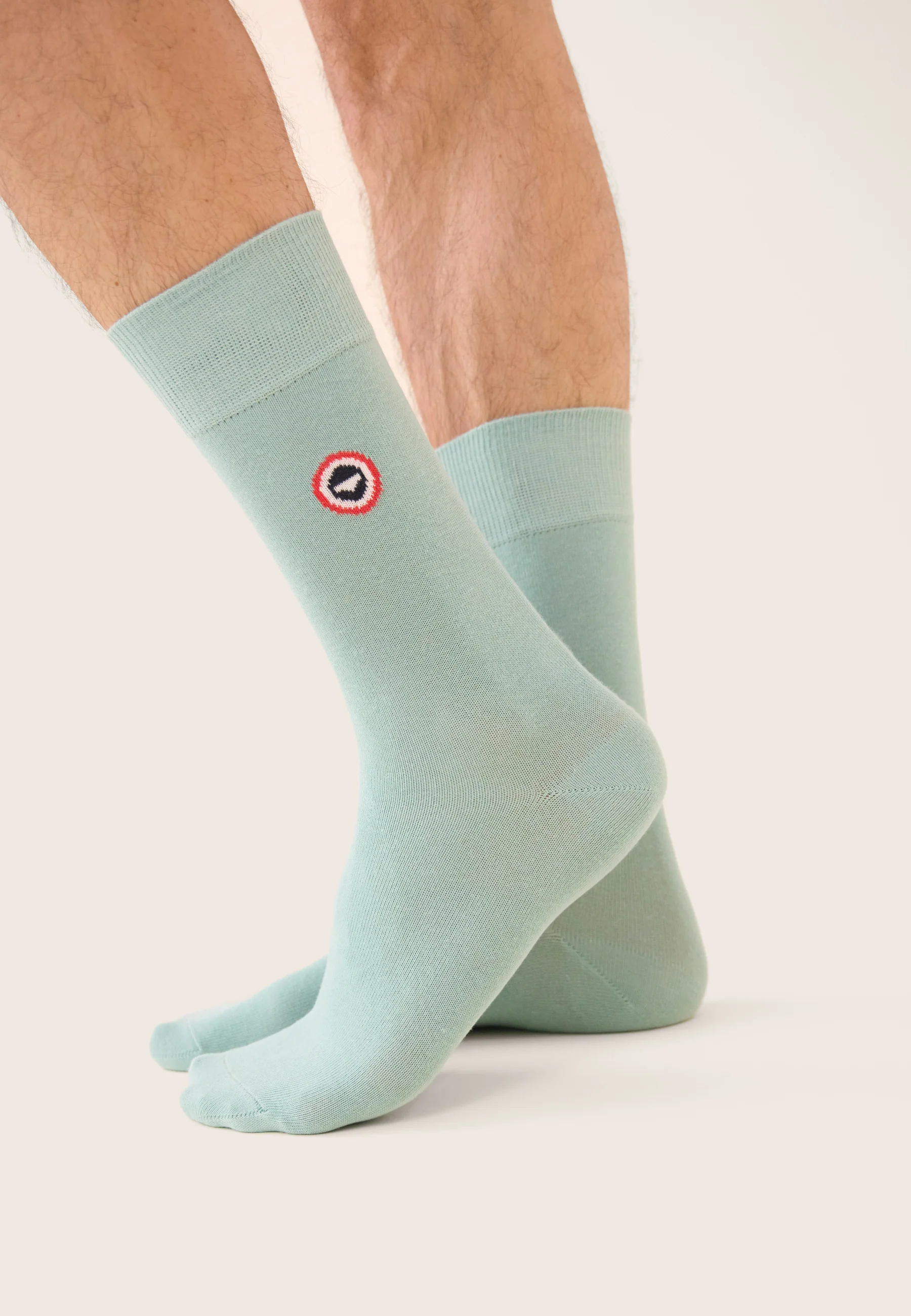 Lot de 10 chaussettes mi-hautes en coton - Chaussettes Marinière, Bleu Nautique, Vert Azur, Marine, Blanc, Marine Rayures Blanches, Marine Rayures Acier, Acier, Gris Anthracite et Gris Clair - Image 2