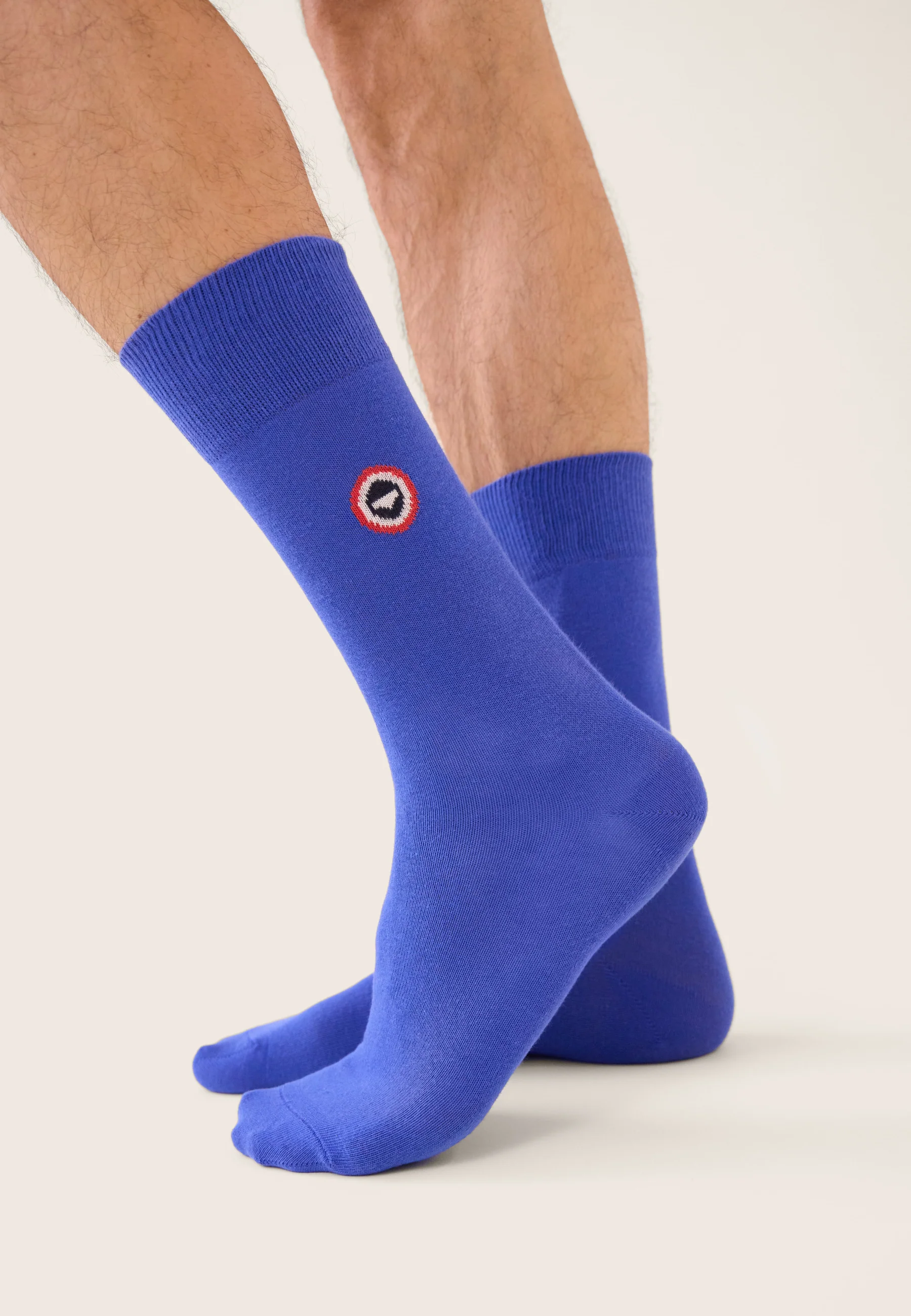 Lot de 10 chaussettes mi-hautes en coton - Chaussettes Marinière, Bleu Nautique, Vert Azur, Marine, Blanc, Marine Rayures Blanches, Marine Rayures Acier, Acier, Gris Anthracite et Gris Clair - Image 5