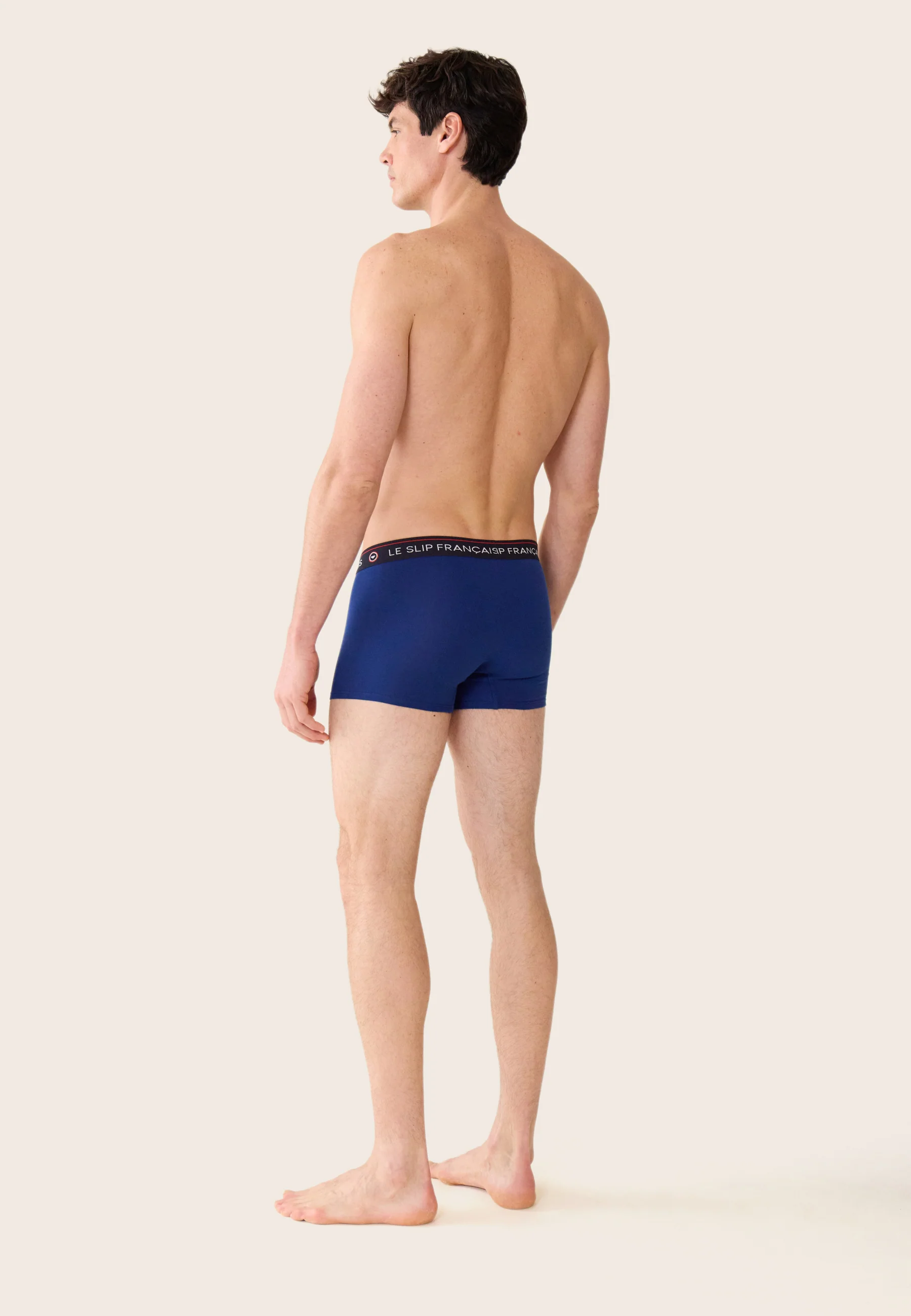 Lot de 2 boxers en coton - Boxers Marine Bleu Indigo - Image 4
