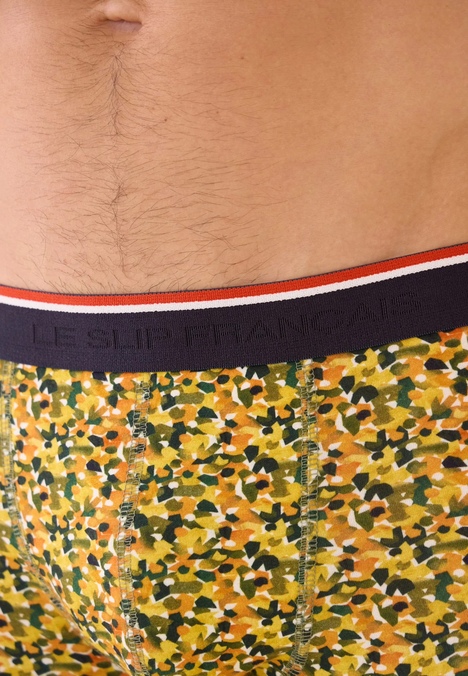 Lot de 2 boxers Kaki Veronese Confetti Jaune - Boxers Kaki Veronese Confetti Jaune - Image 6