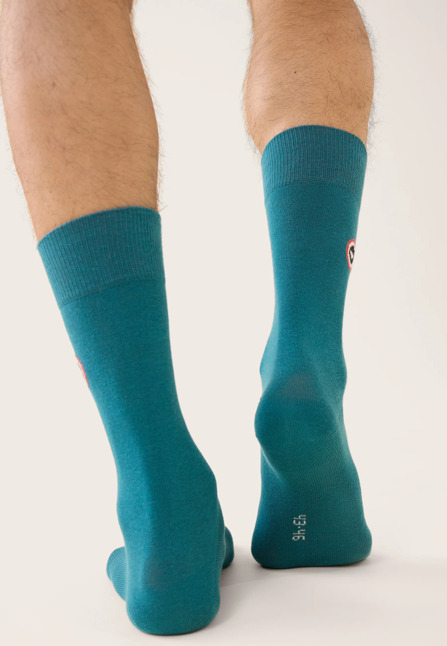 Lot de 3 chaussettes mi-hautes - Chaussettes Confetti Vert D'Eau Bleu Canard - Image 6