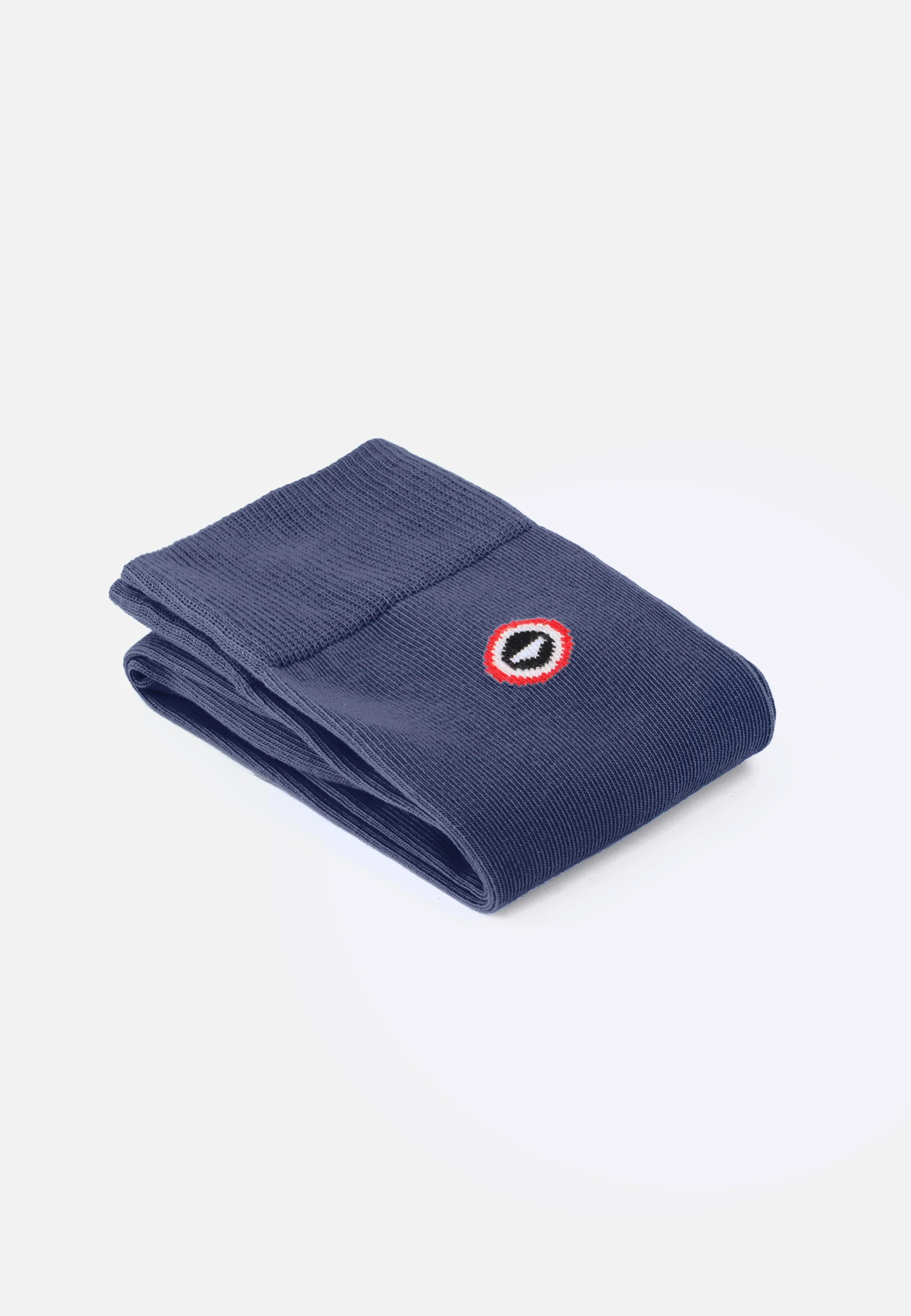 Lot de 3 chaussettes mi-hautes en coton - Chaussettes Marine Acier Marinière - Image 6