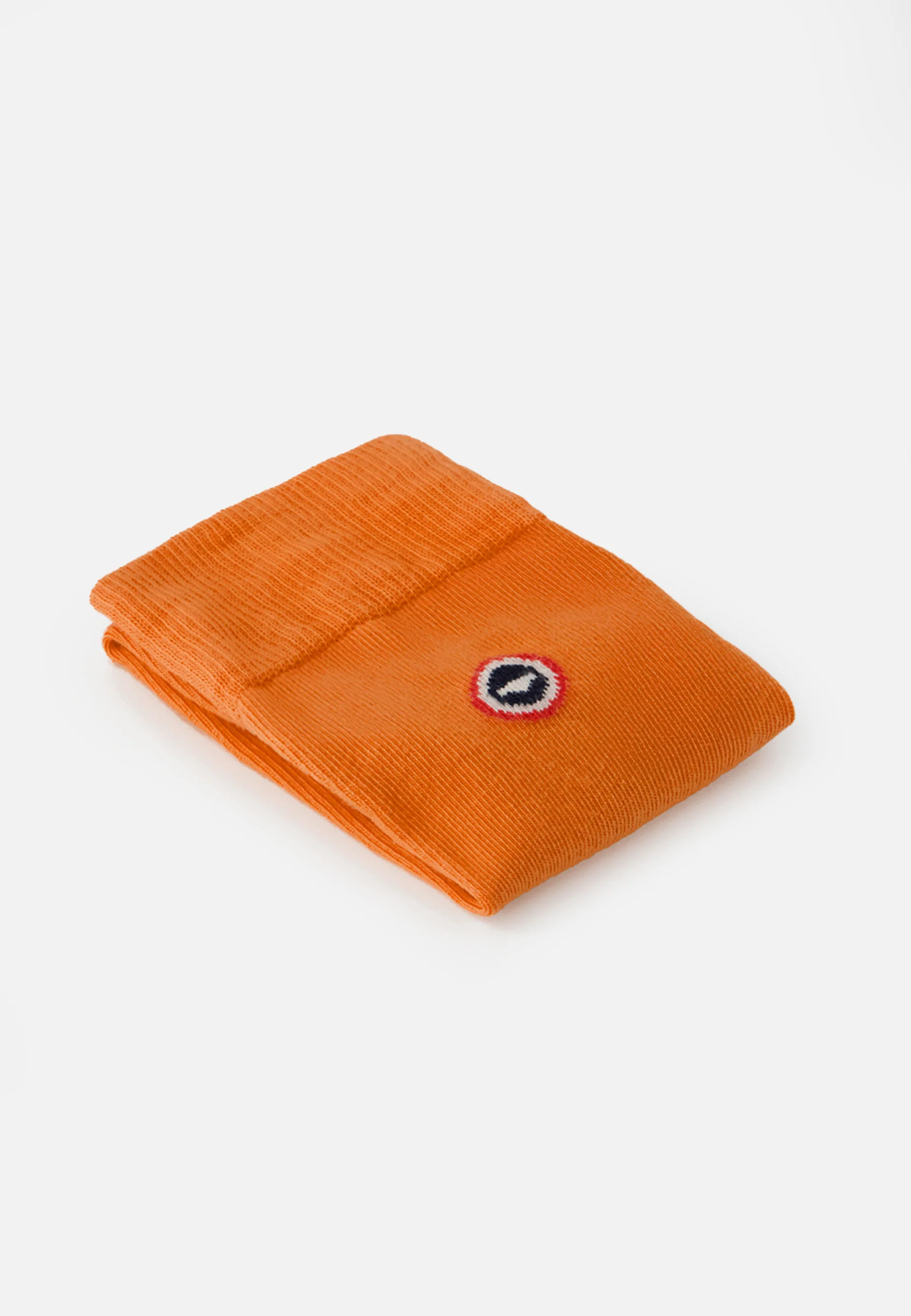 Lot de 3 chaussettes mi-hautes en coton - Chaussettes Rayures Kaki Veronese Orange Marine - Image 7