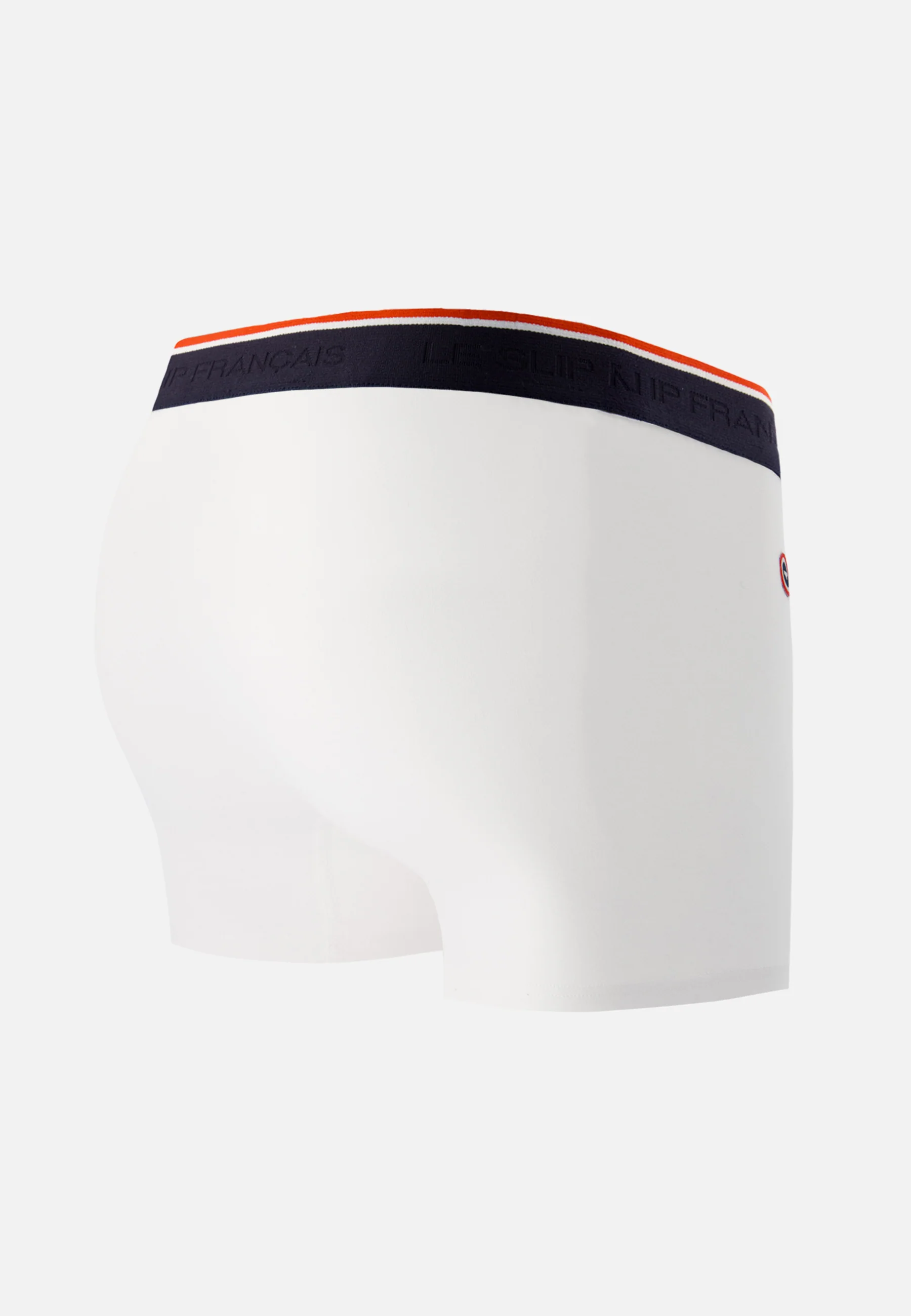 Boxer blanc en coton avec cocarde - Marius Blanc - Image 6