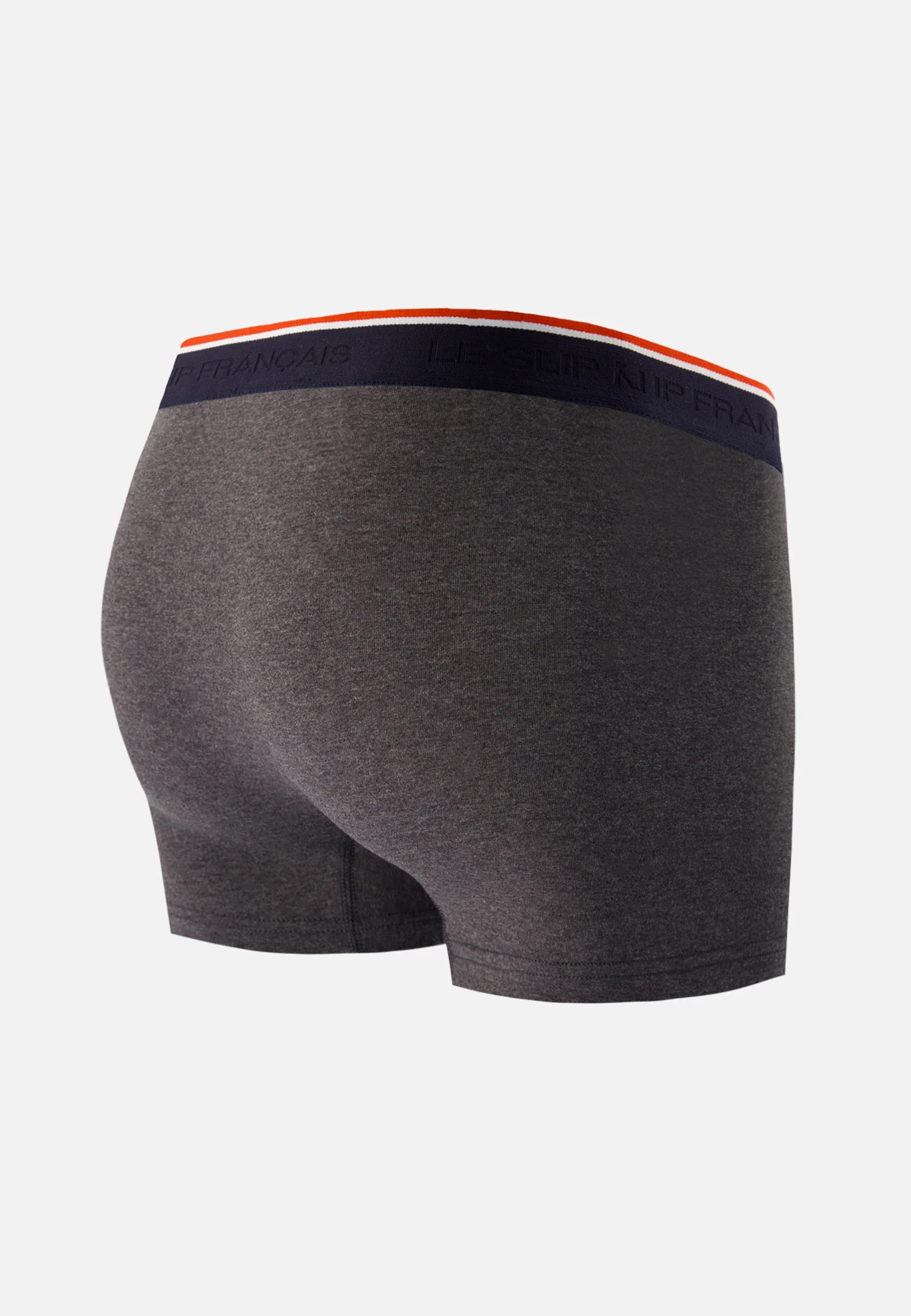 Boxer gris foncé en coton avec cocarde - Marius Gris - Image 6