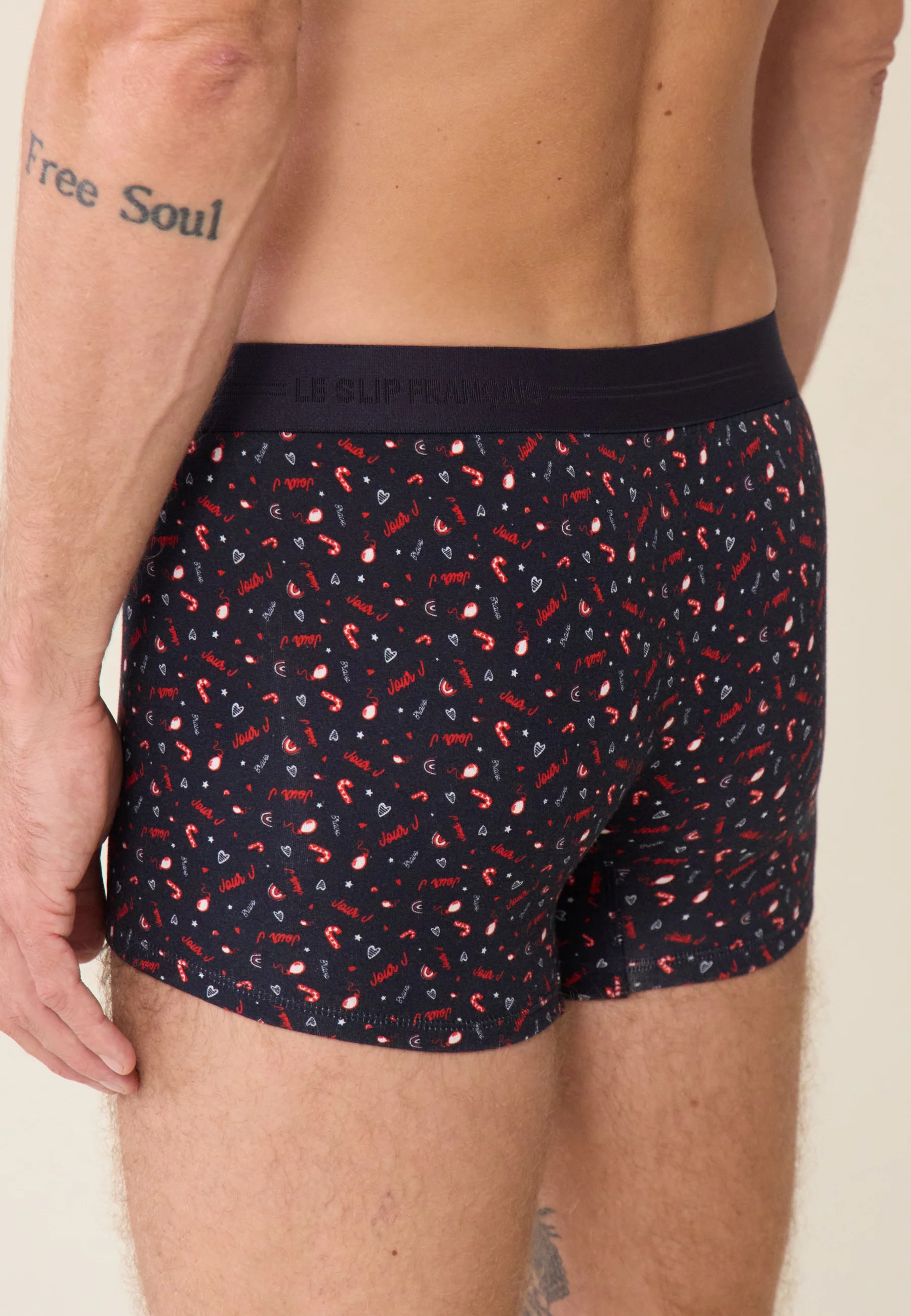 Boxer en coton - Marius imprimé Jour J - Image 5
