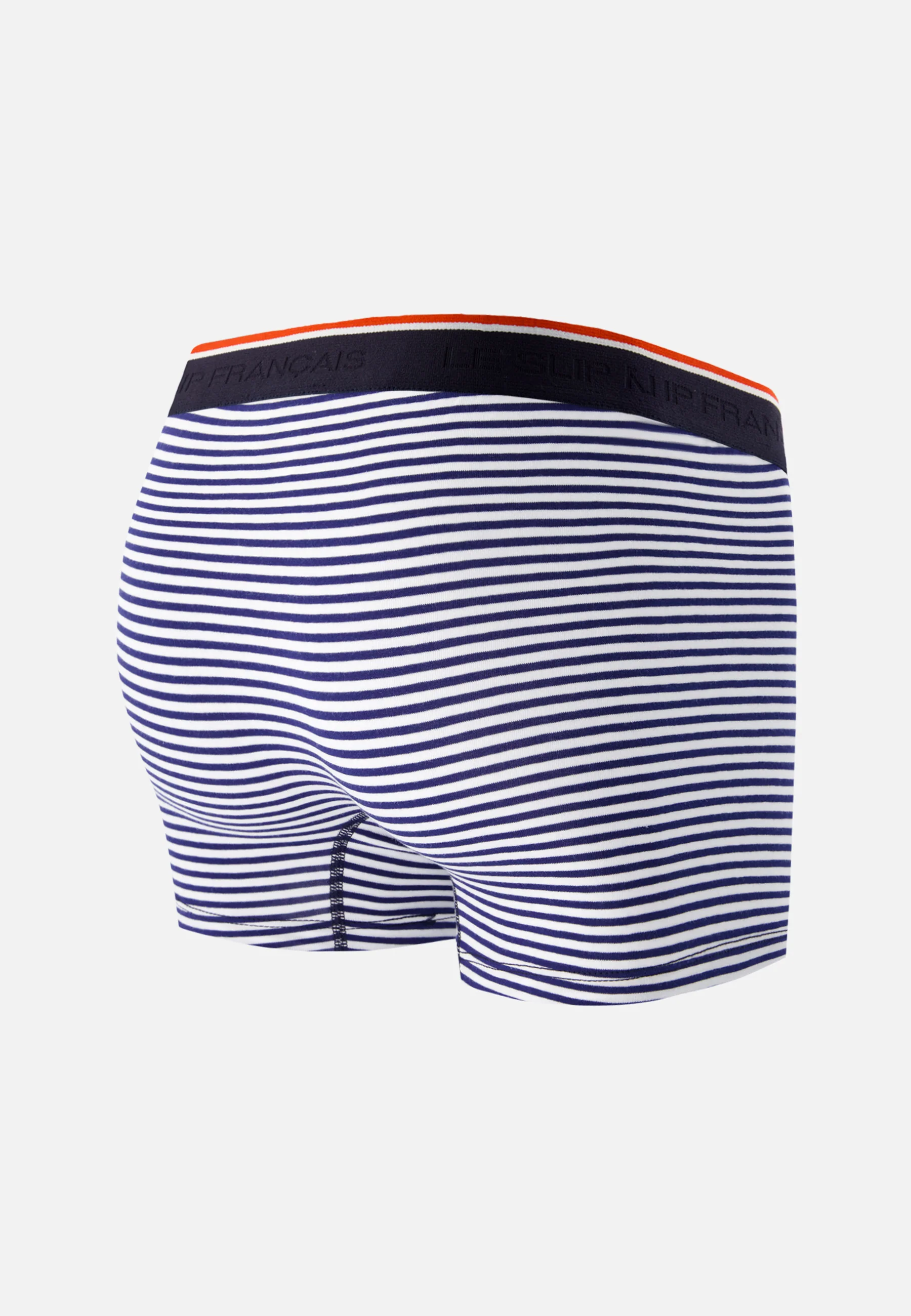 Boxer marinière bleu en coton - Marius Mariniere Lsf Bleu - Image 6