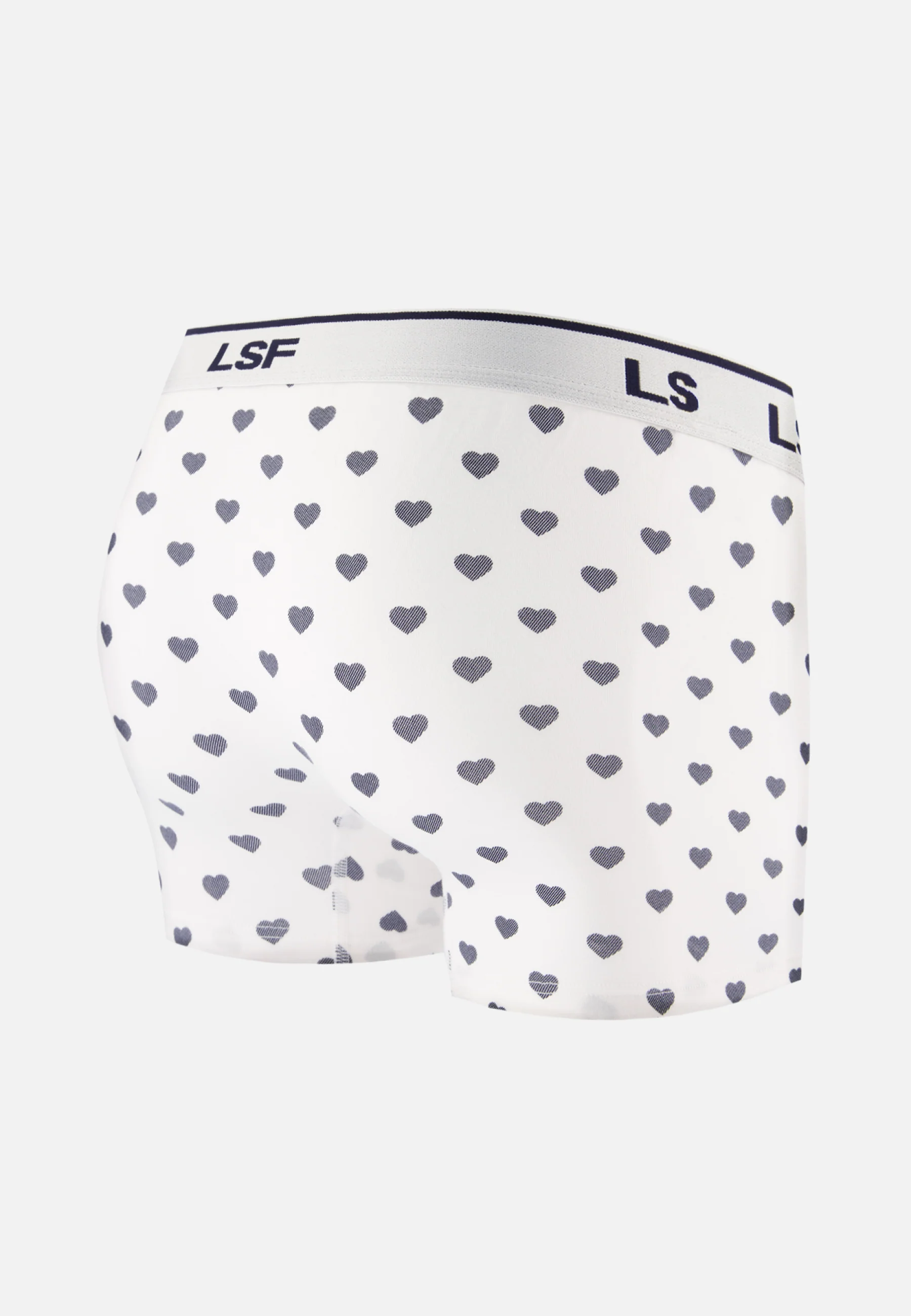 Boxer à coeur bleu marine en coton - Marius Petit Coeur Marine - Image 6