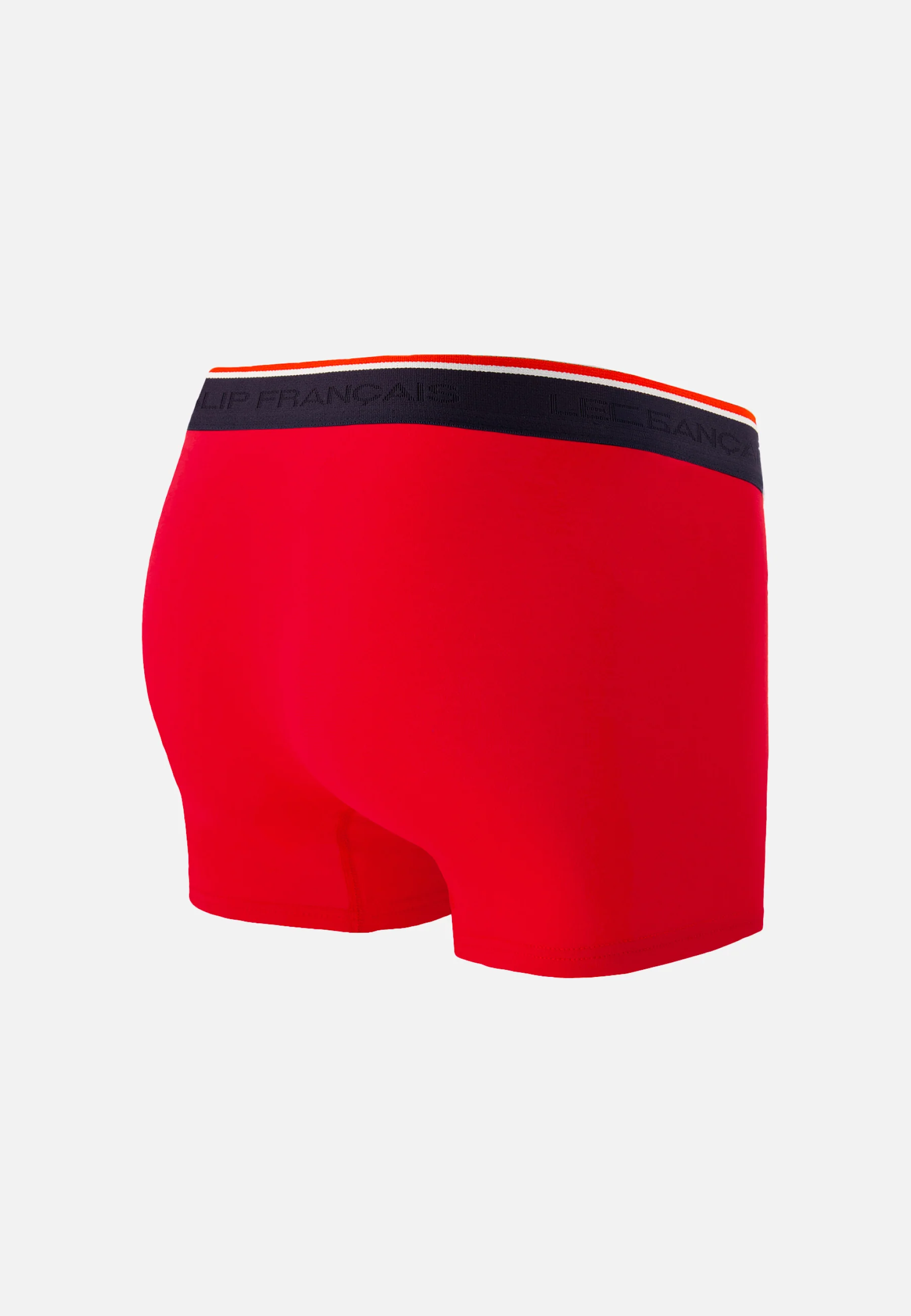 Boxer rouge en coton avec cocarde - Marius Rouge - Image 5