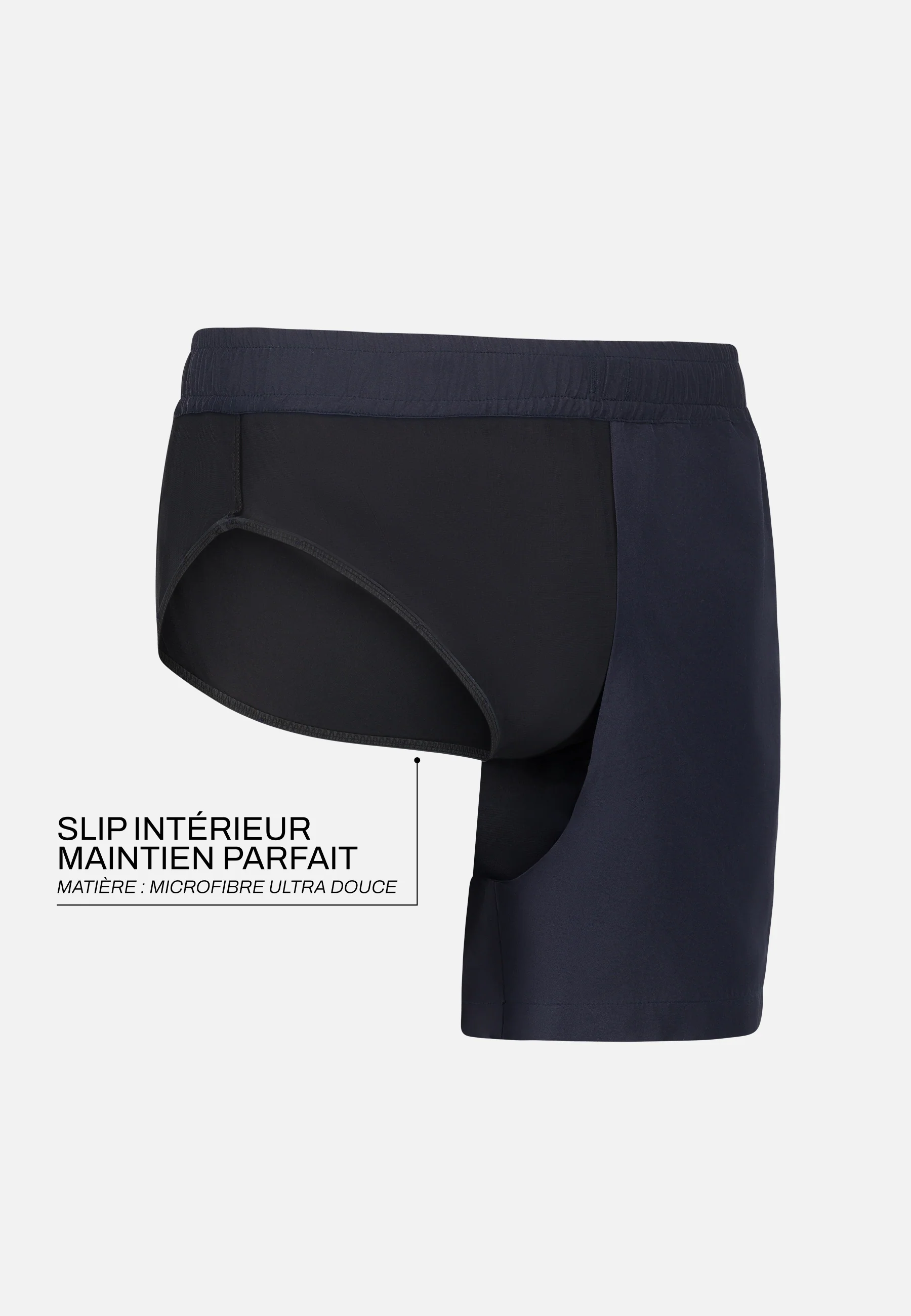 Short de bain court - Nicolas Marine - Image 4