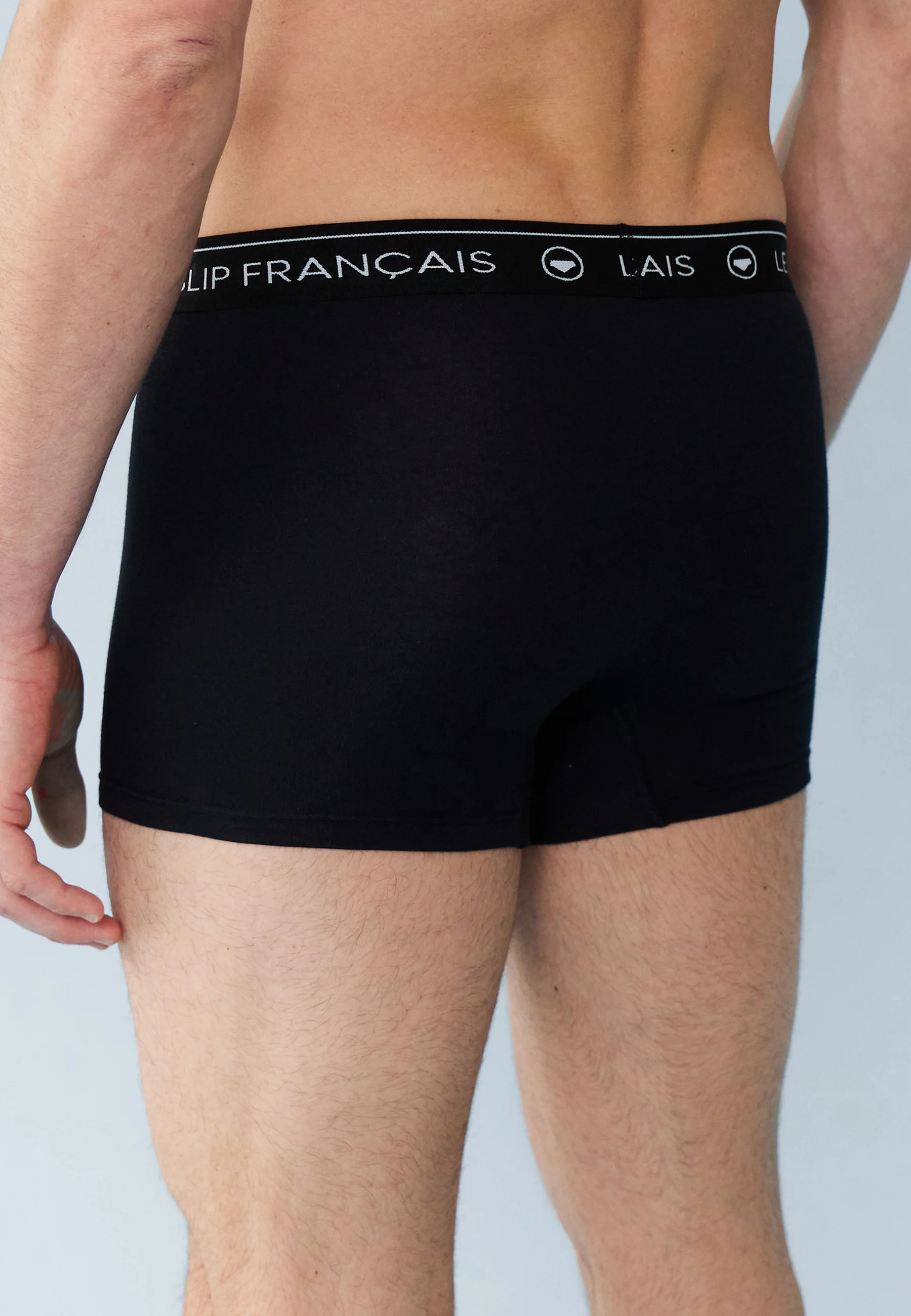Lot de 5 boxers noir en coton - Boxers Noir - Image 4