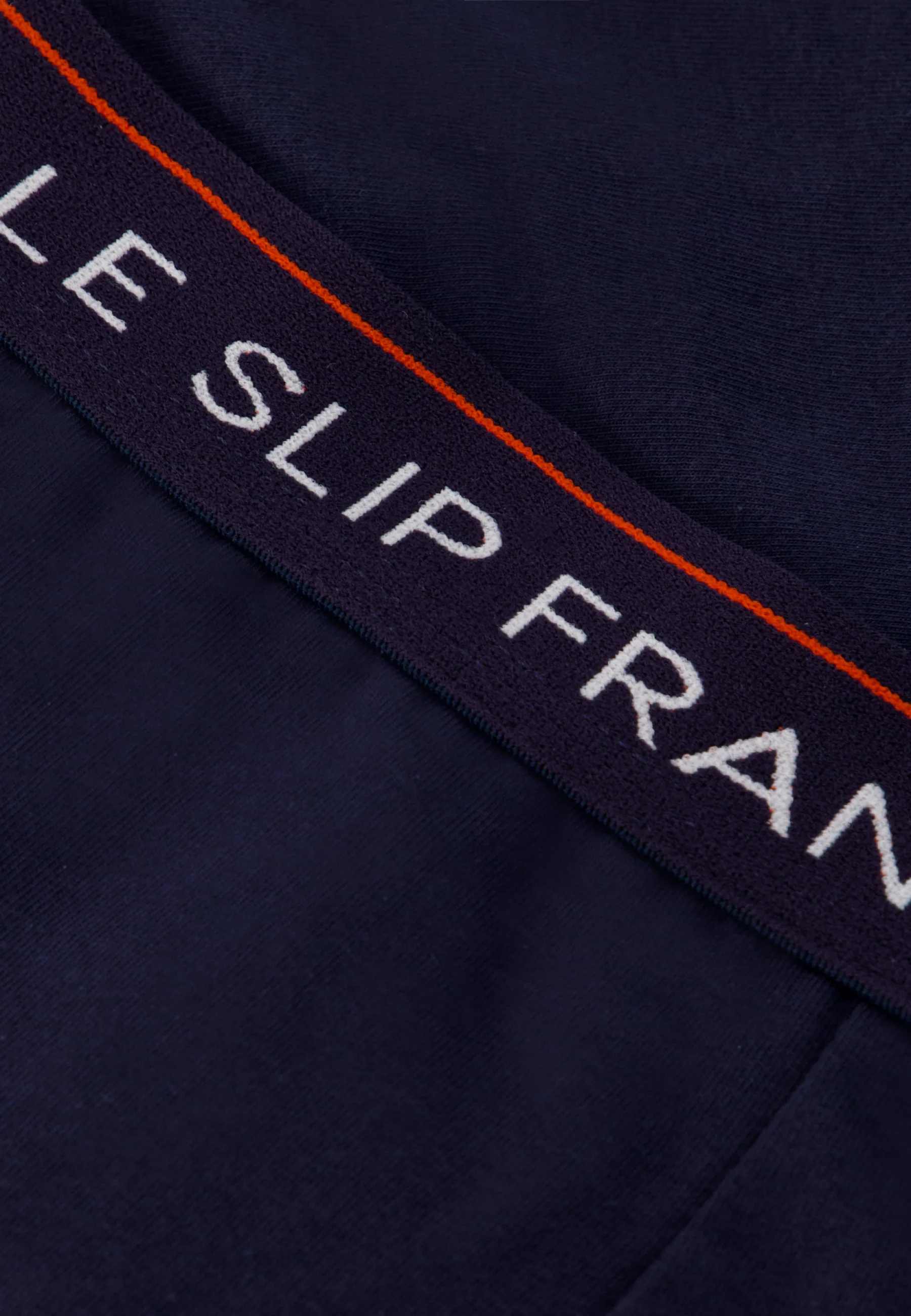 Lot de 5 slips bleu marine en coton - Slips Bleu Marine - Image 3