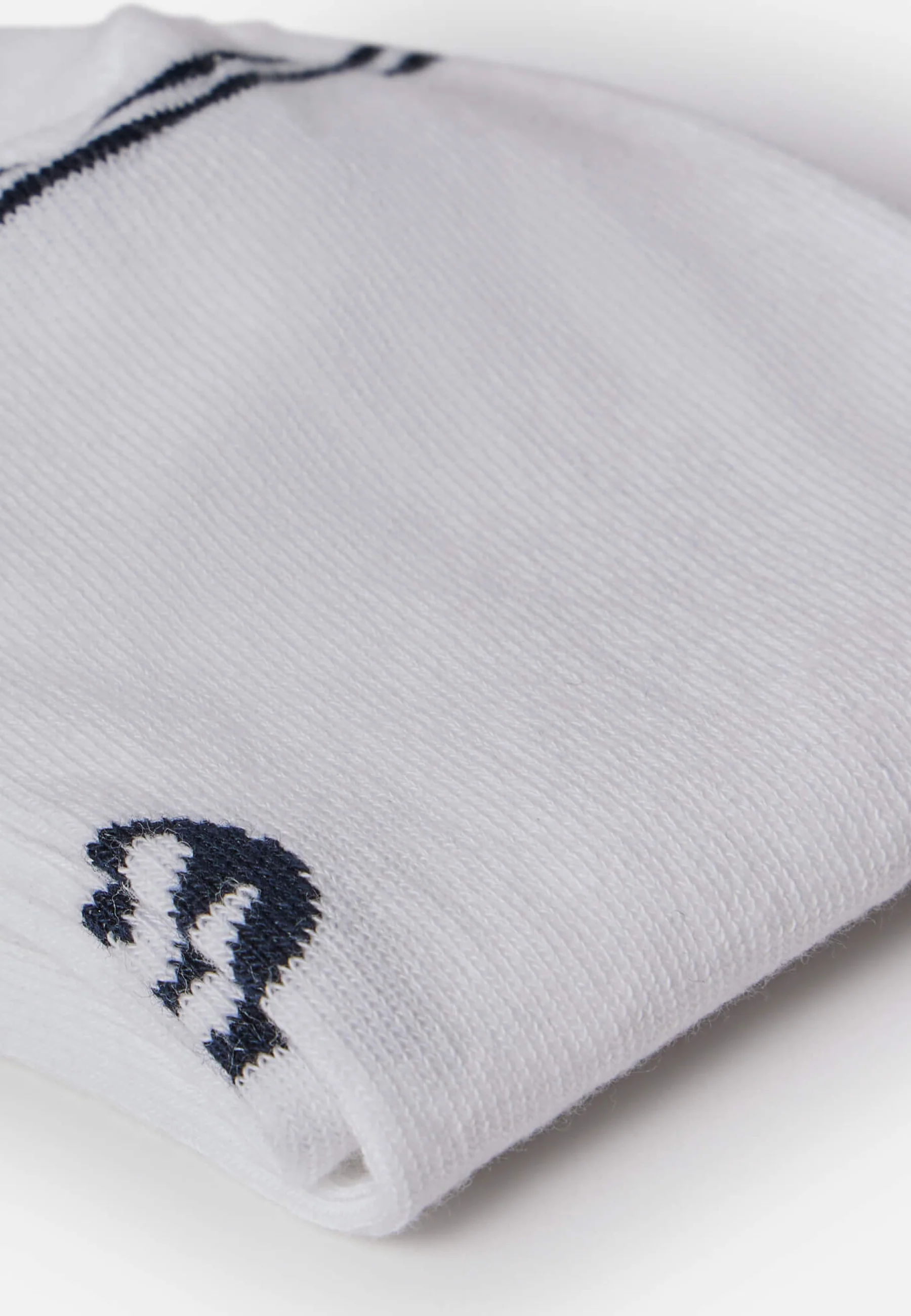 Lot de 5 paires de chaussettes basses - Mariniere Marine Gris Chine Blanc Noir - Image 8