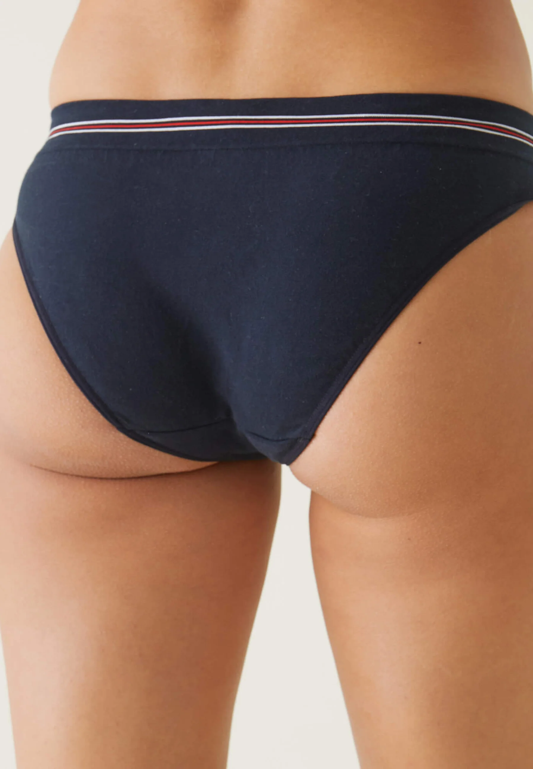 Pack Culotte Brassière En Coton Sans Couture - Pack Cathy Anaïs Marine - Image 7